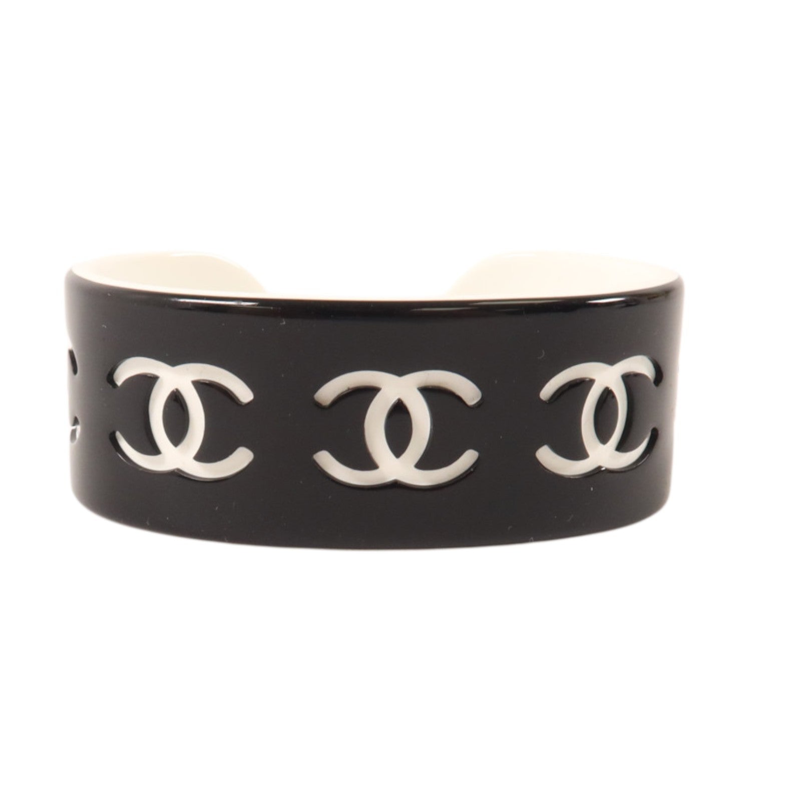 CHANEL PVC Vintage CC Bangle手鐲