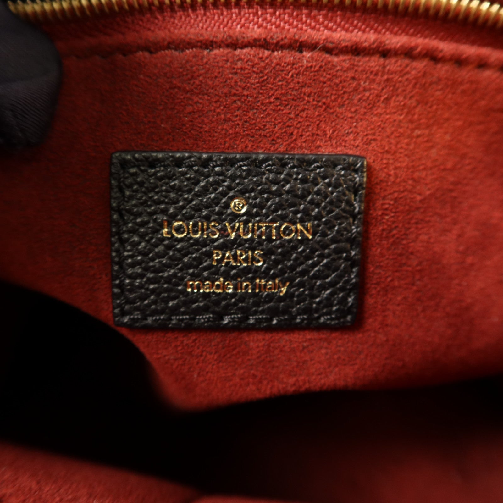LOUIS VUITTON Monogram Empreinte On The Go PM金扣手挽肩背兩用袋