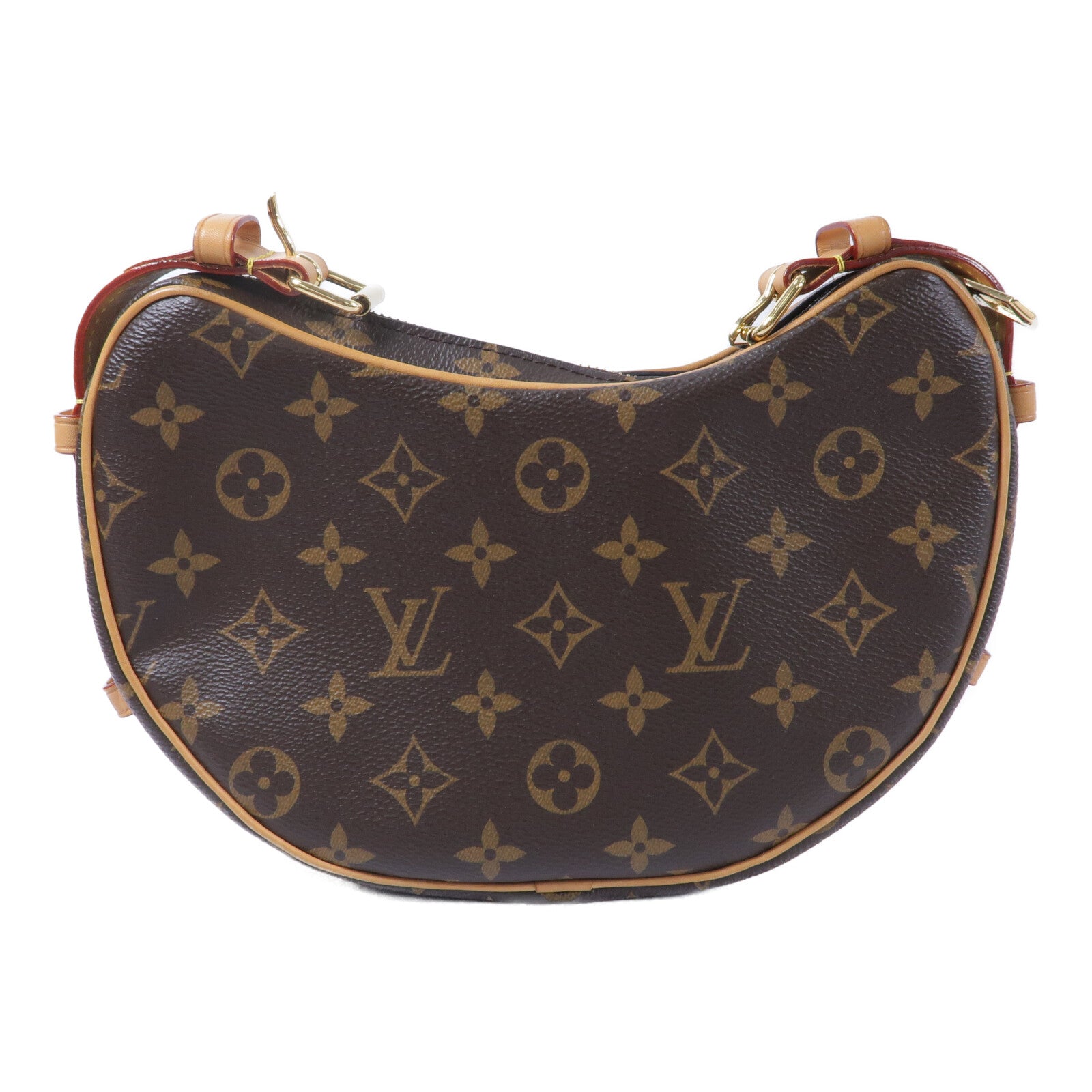 LOUIS VUITTON Monogram Croissant MM手挽肩背兩用袋