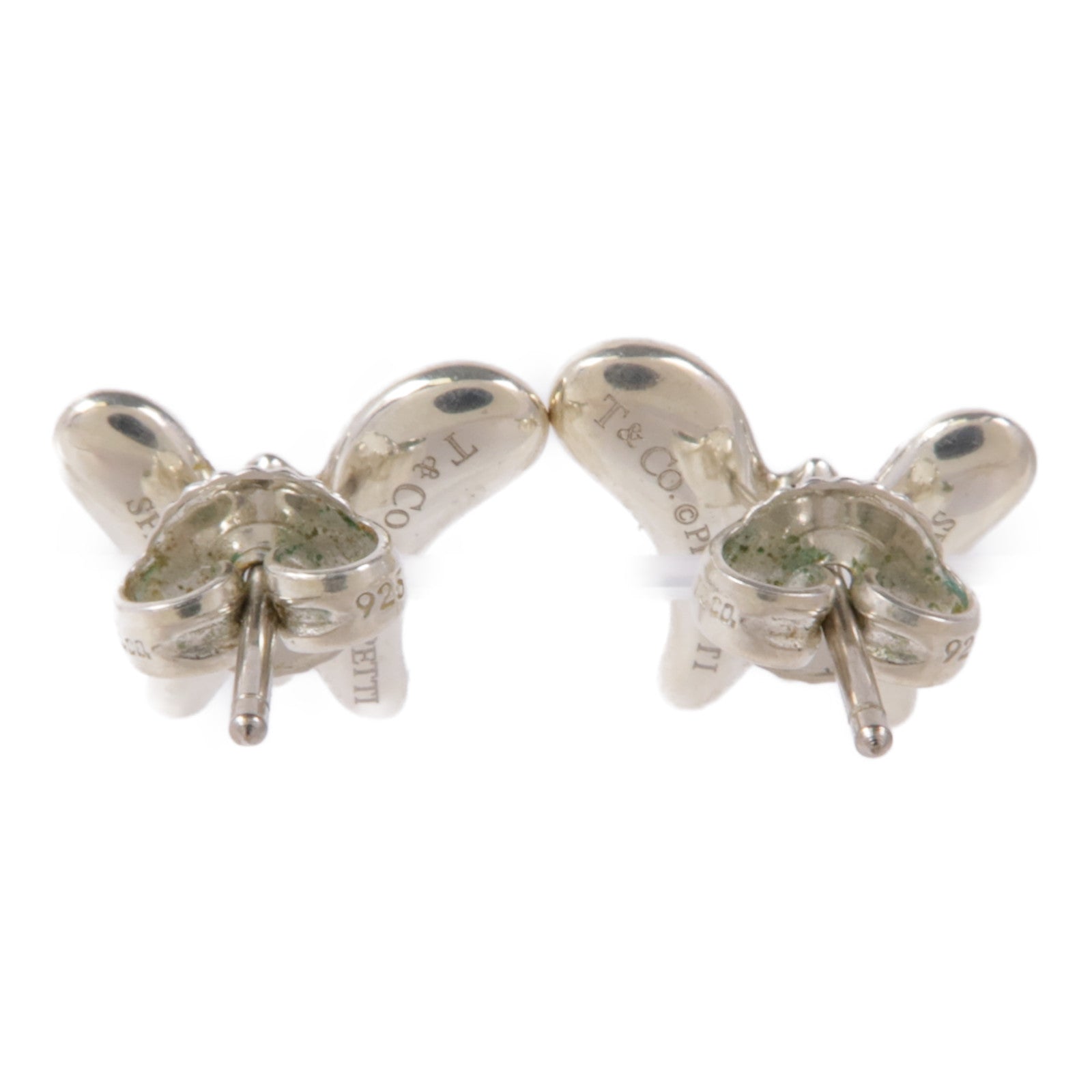 TIFFANY&CO 925純銀Butterfly Earrings耳環