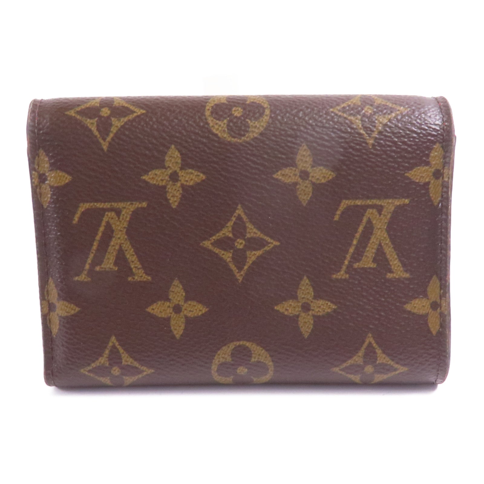LOUIS VUITTON Monogram Flower金扣錢包