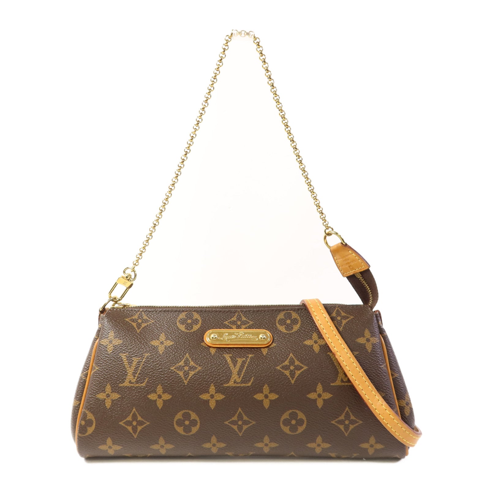 LOUIS VUITTON Monogram Eva金扣手挽肩背兩用袋