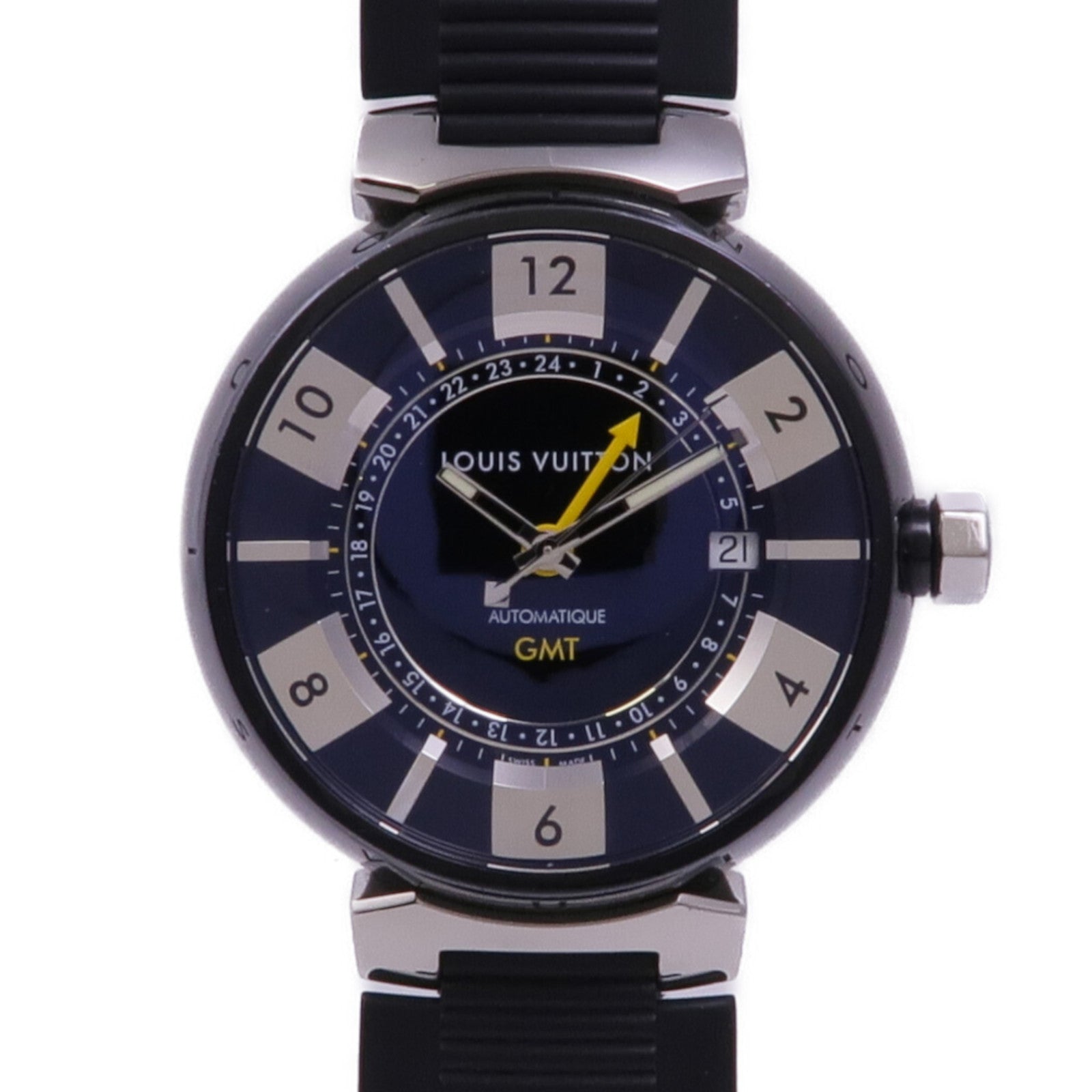 LOUIS VUITTON Tambour GMT Q113K
