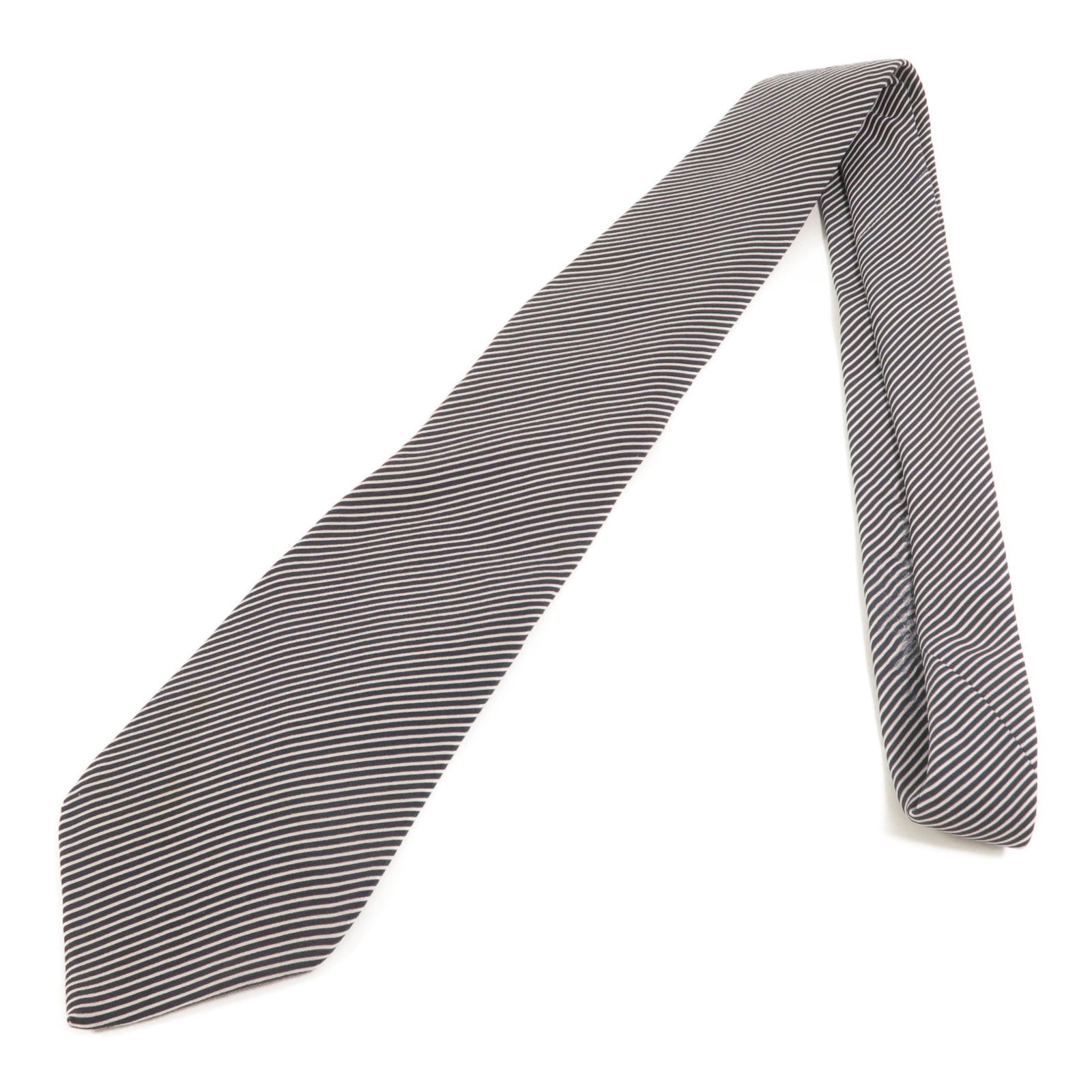 ARMANI 絲質Pure Silk Tie With Jacquard Stripes領帶