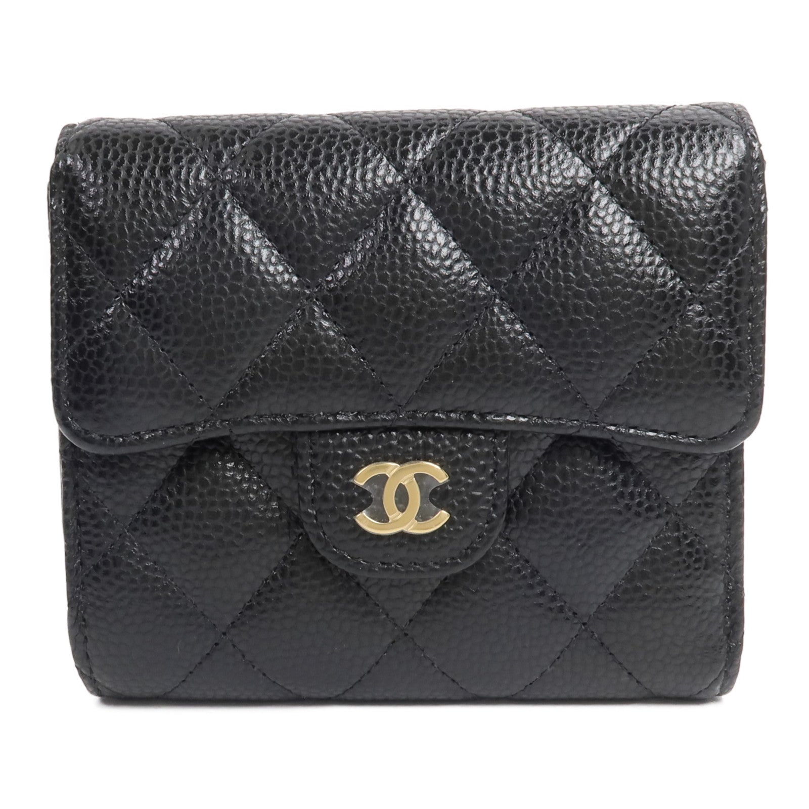 CHANEL 牛皮皮革Classic Small Flap Wallet錢包