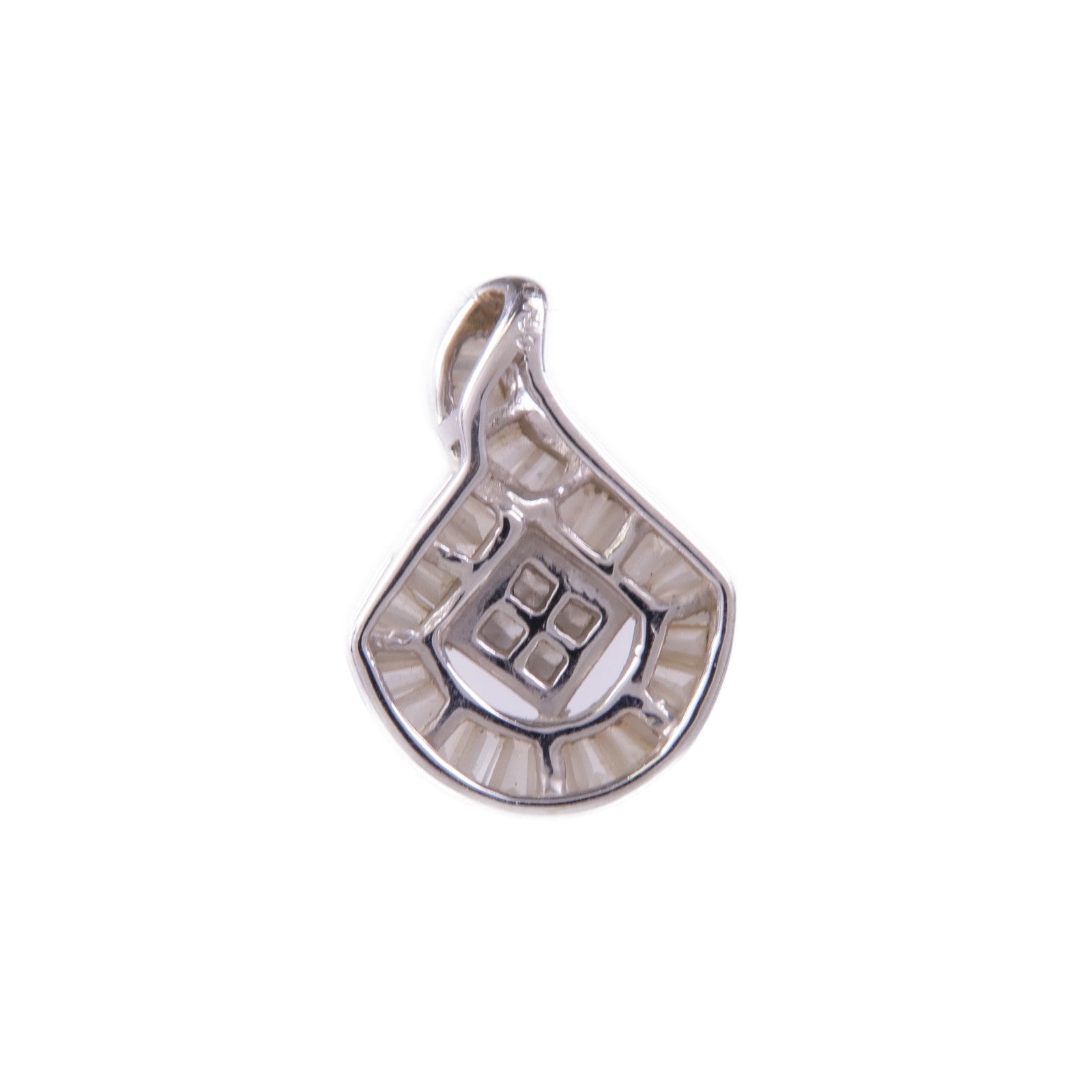 JEWELRY 【激減優惠】18K白金Diamond Pandent鑽石吊墜