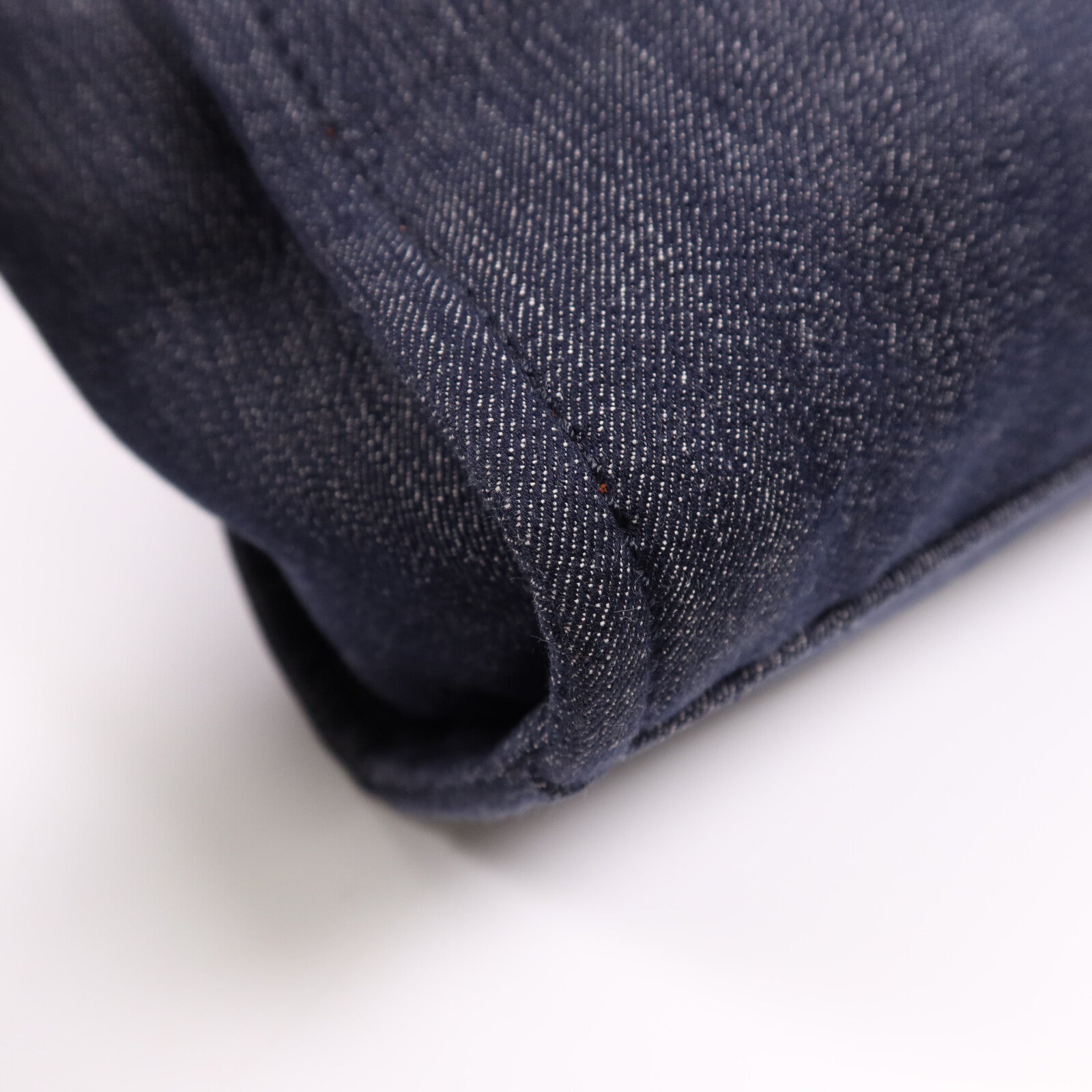 CHANEL 帆布Deauville Tote銀扣肩背袋