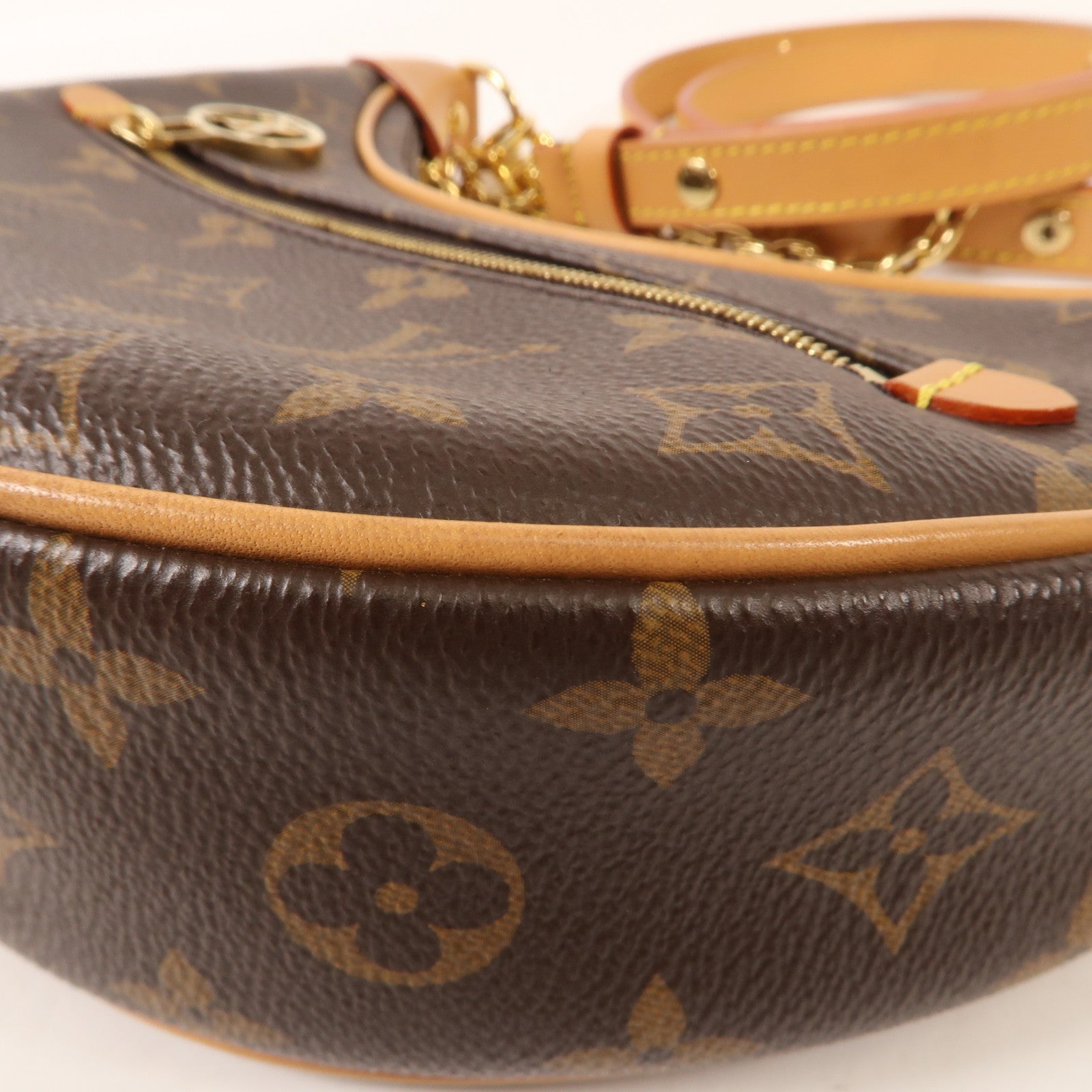 LOUIS VUITTON Monogram Loop金扣肩背袋