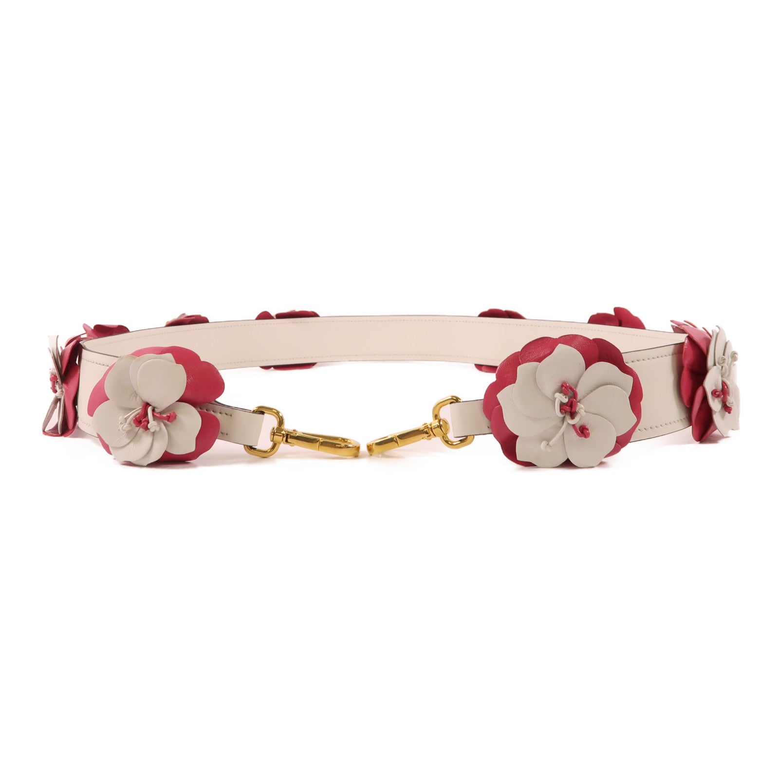 PRADA 【激減優惠】皮革Strap金扣肩背帶