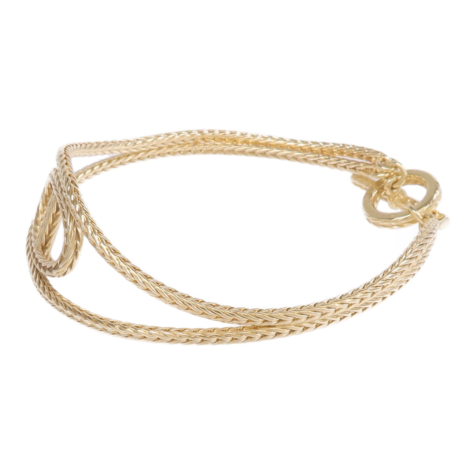 HERMES 18K黃金Chaine D'ancre Danae PM手鏈