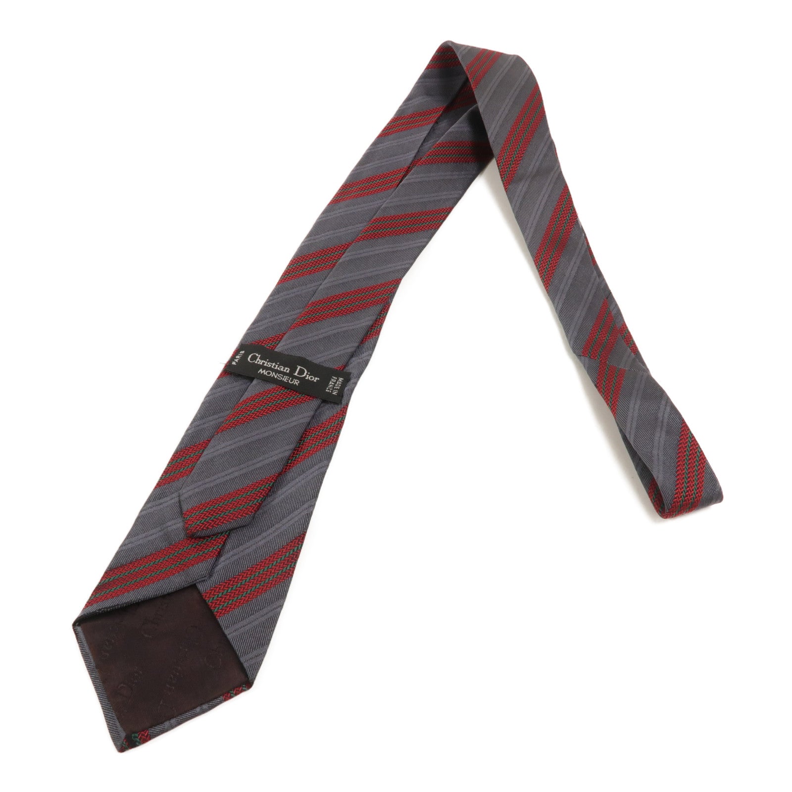 Dior 絲質Dior Monsieur Vintage Silk Striped Tie領帶