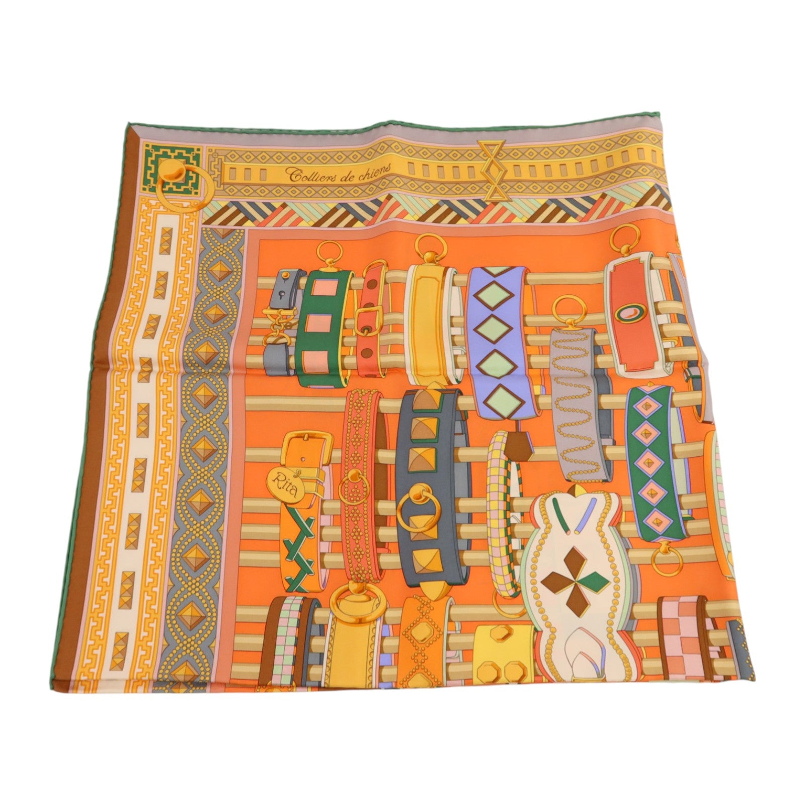 HERMES 絲質Scarf 90x90絲巾