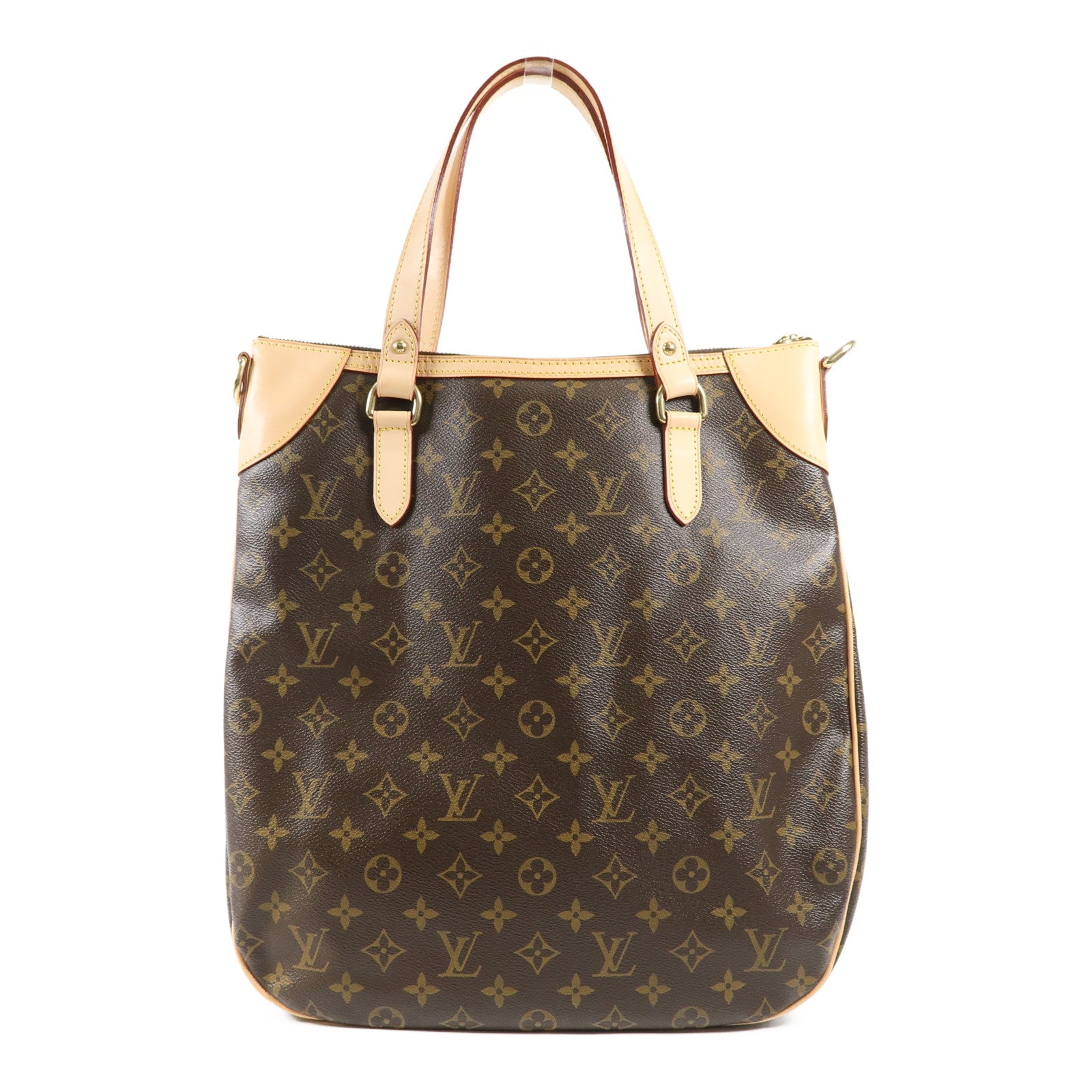 LOUIS VUITTON Monogram Odeon GM金扣手挽肩背兩用袋