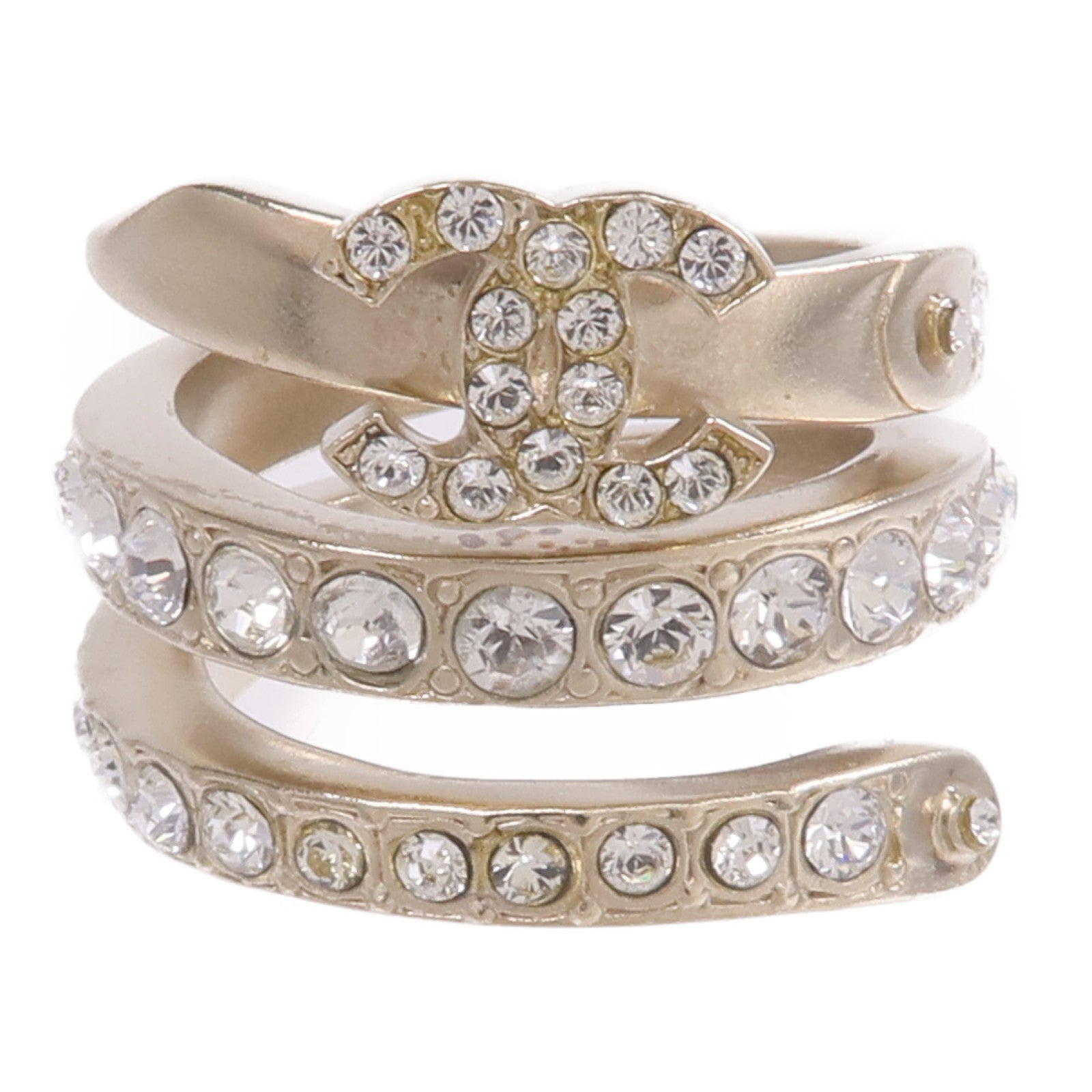 CHANEL 金屬Ring戒指US#5