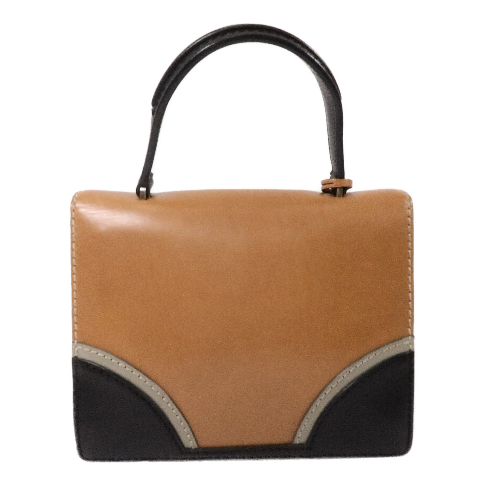 PRADA 牛皮皮革Vitello Sound Lock手挽袋