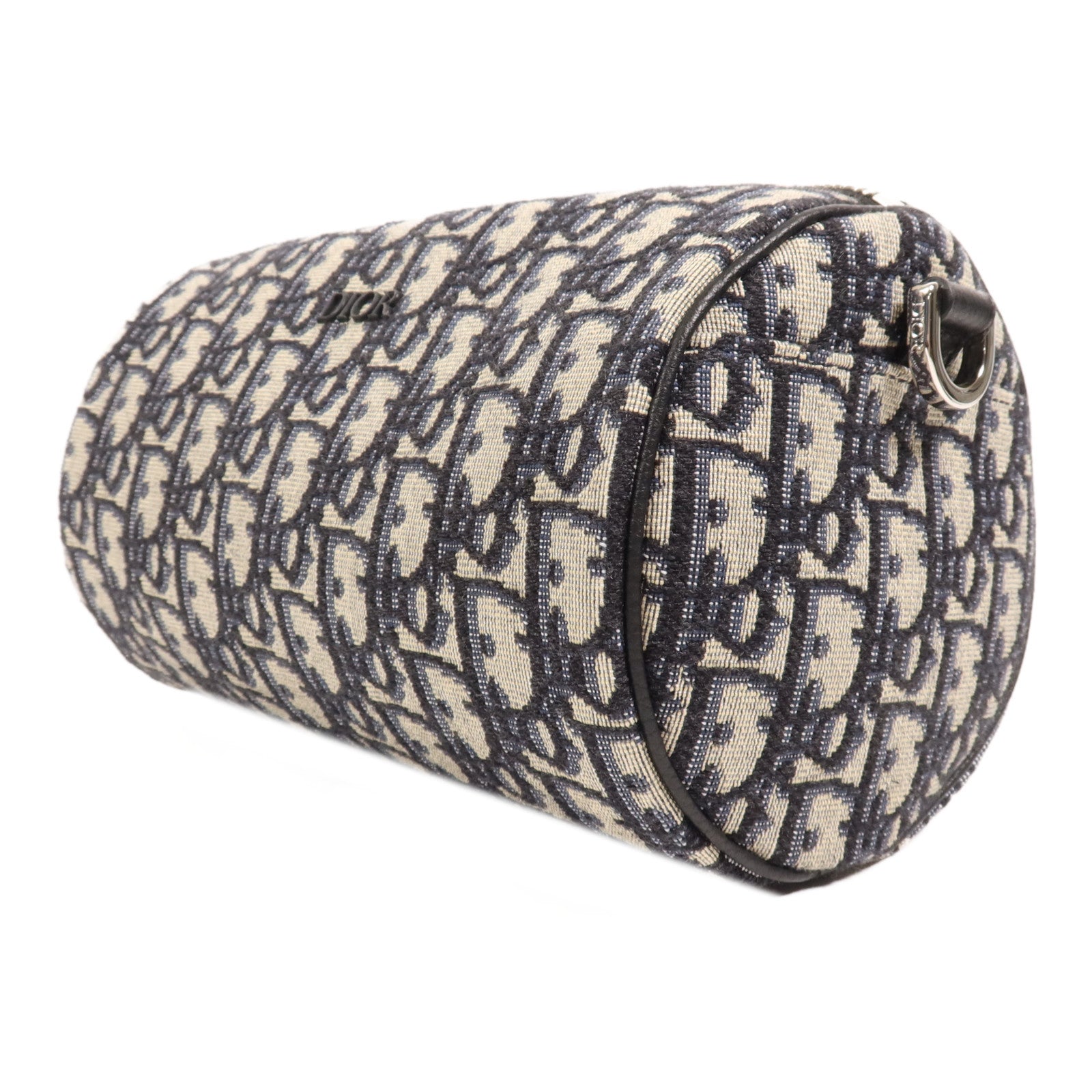 Dior 帆布Shoulder Bag銀扣肩背袋