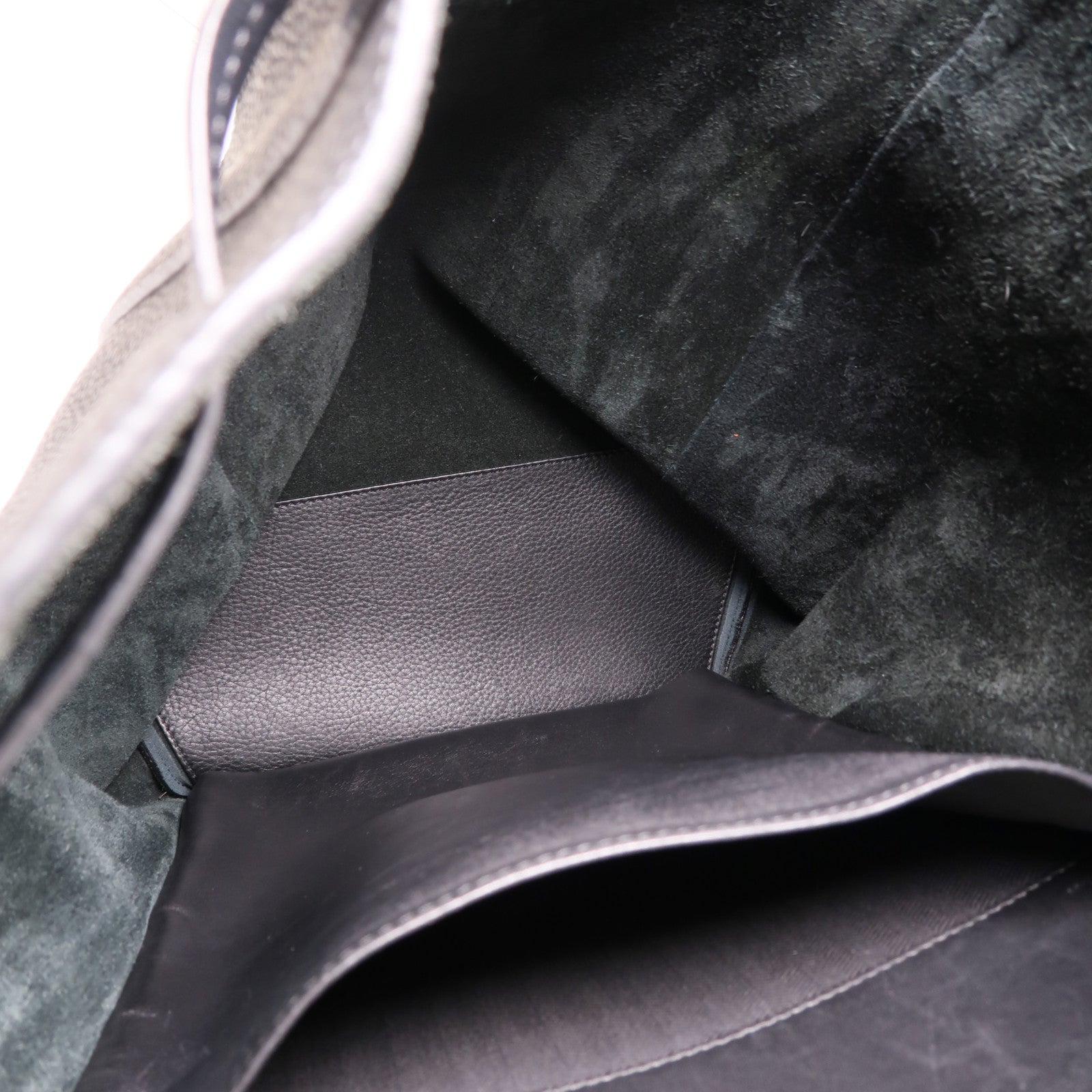 LOEWE SHW Backpack Calfskin Leather Black