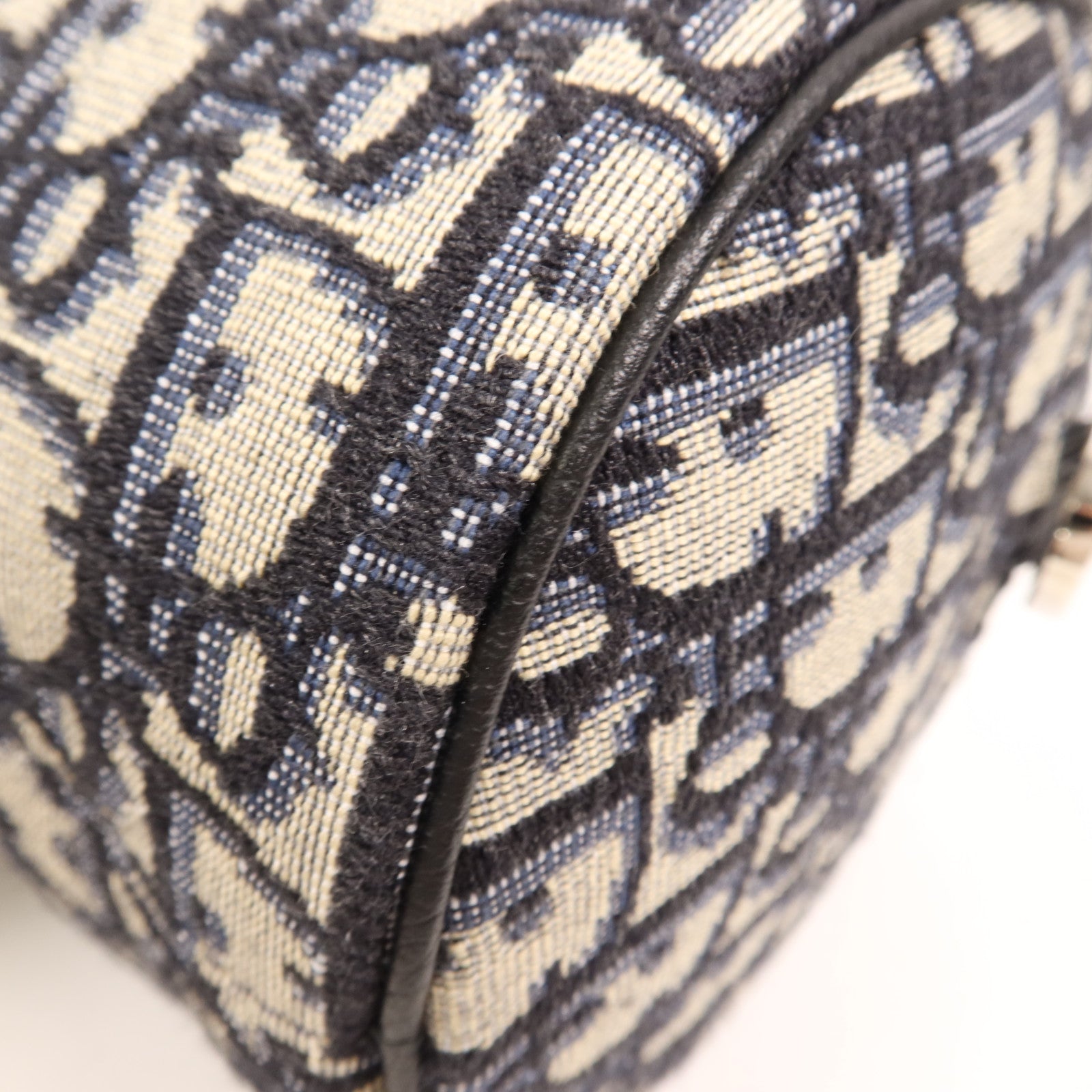 Dior 帆布Shoulder Bag銀扣肩背袋