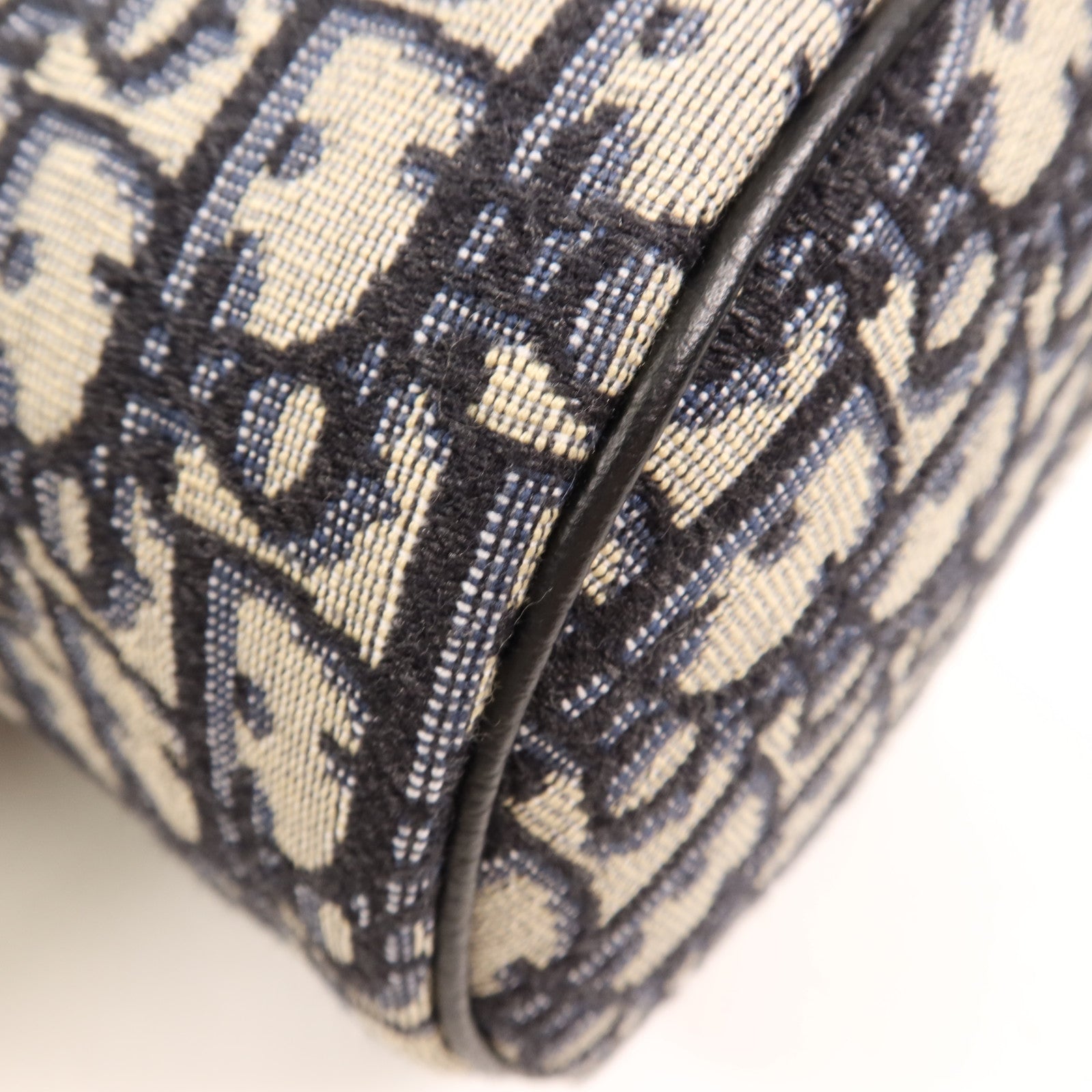 Dior 帆布Shoulder Bag銀扣肩背袋