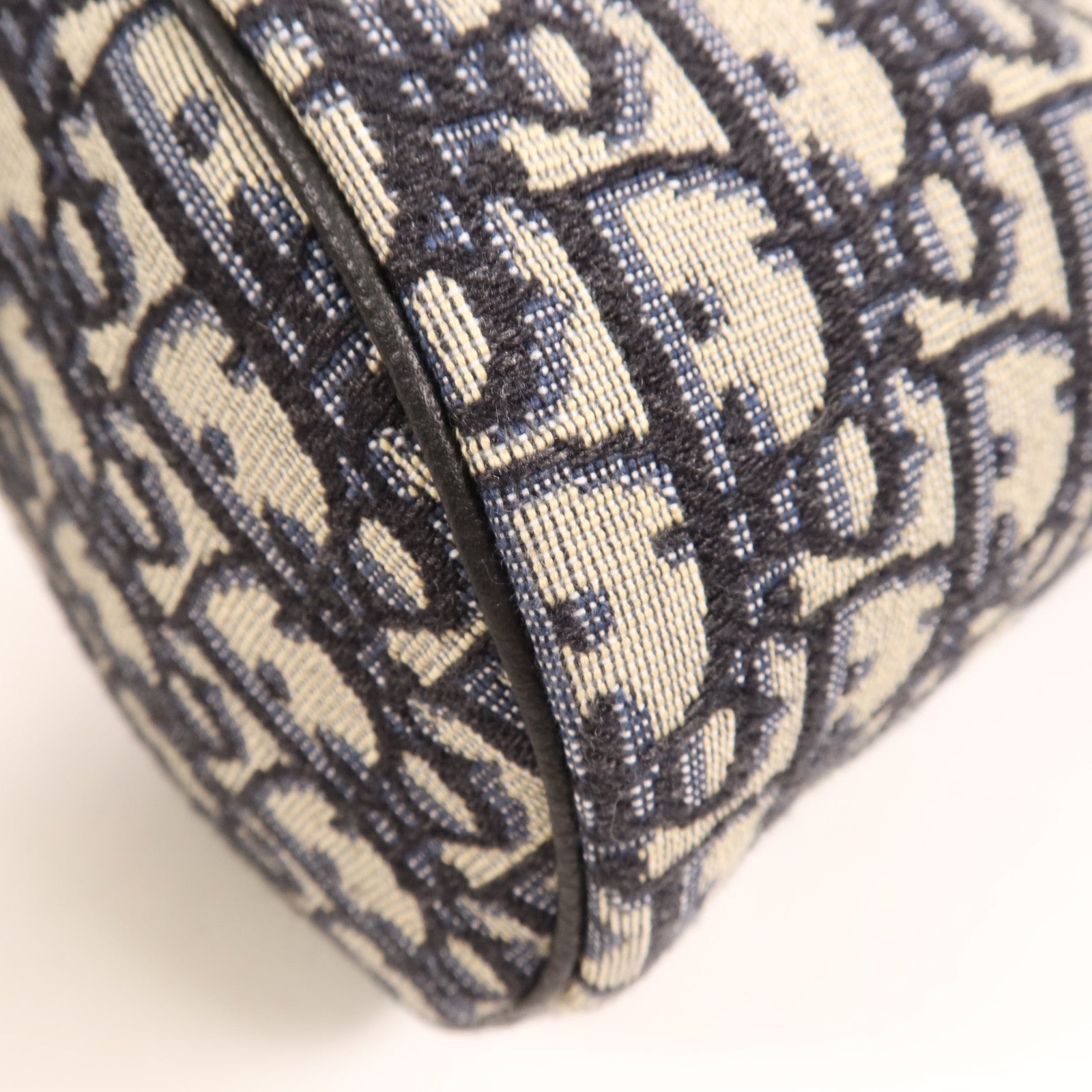 Dior 帆布Shoulder Bag銀扣肩背袋