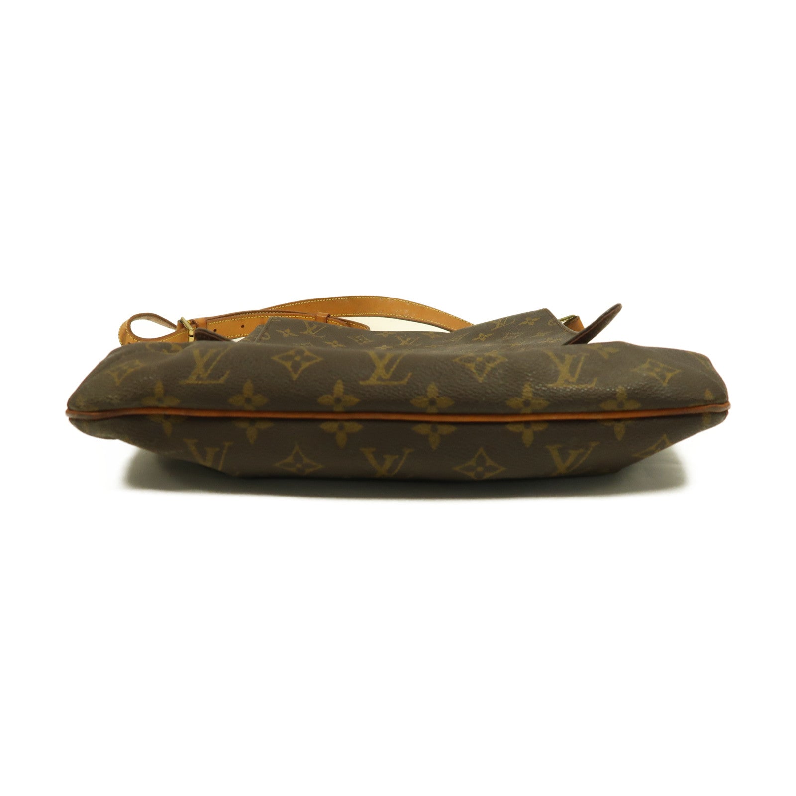 LOUIS VUITTON 【激減優惠】Monogram Musette Salsa GM金扣肩背袋啡色