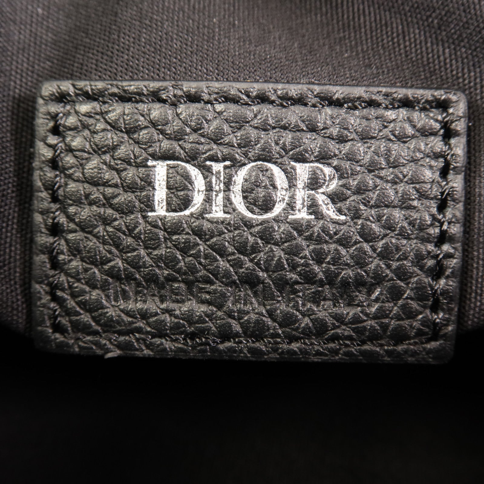 Dior 帆布Shoulder Bag銀扣肩背袋