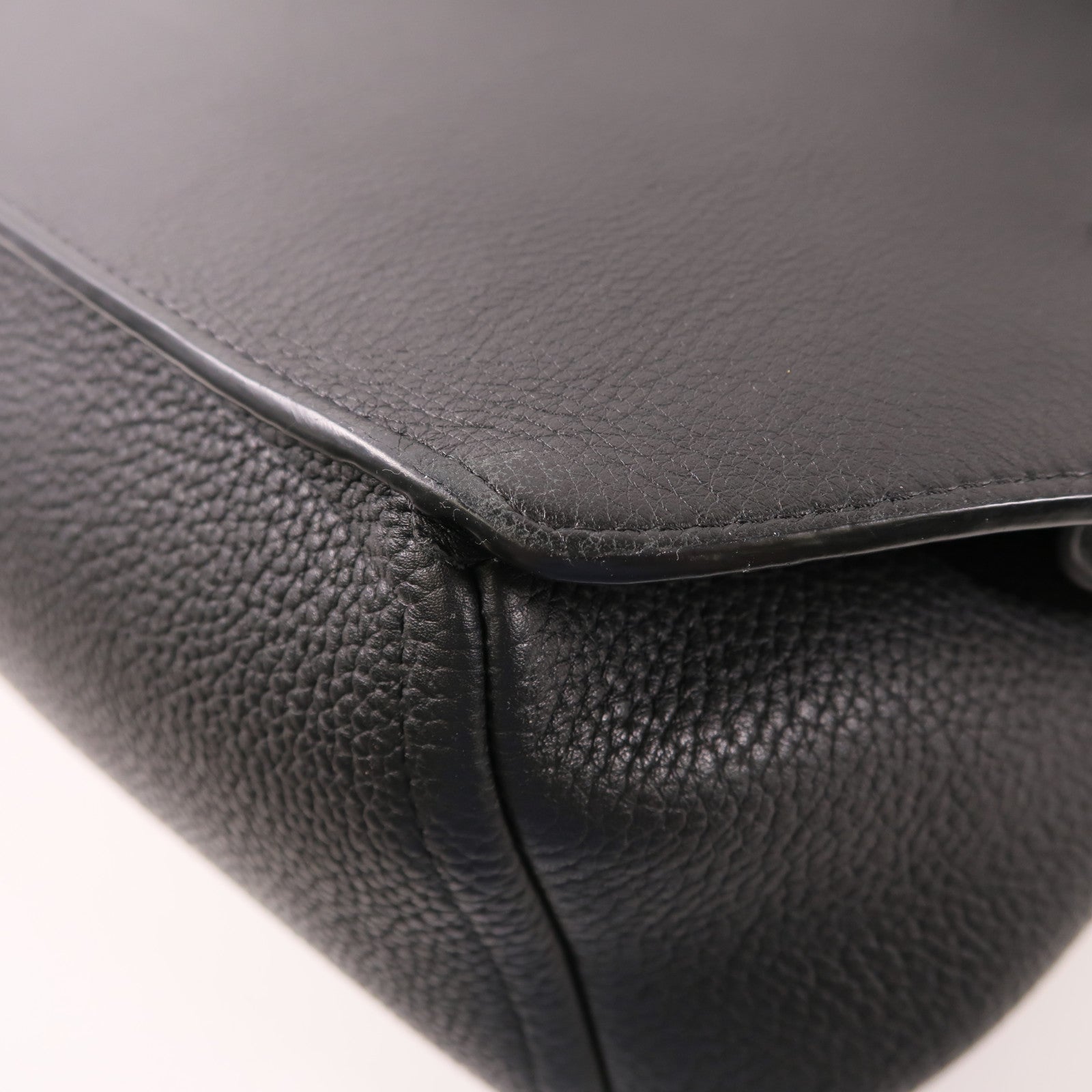 LOEWE SHW Backpack Calfskin Leather Black