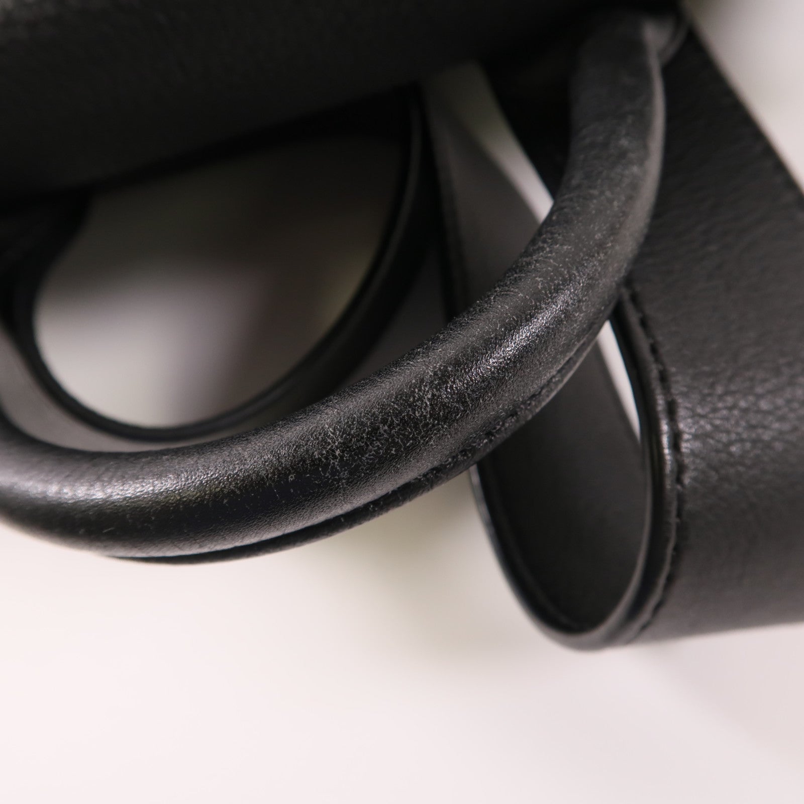 LOEWE SHW Backpack Calfskin Leather Black