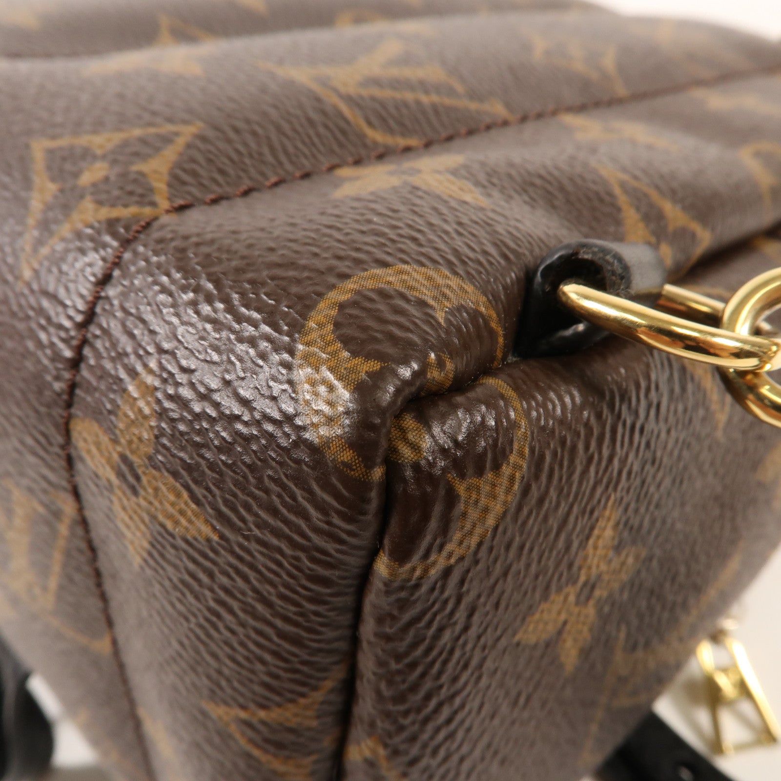 LOUIS VUITTON Monogram Palm Springs Mini金扣背包