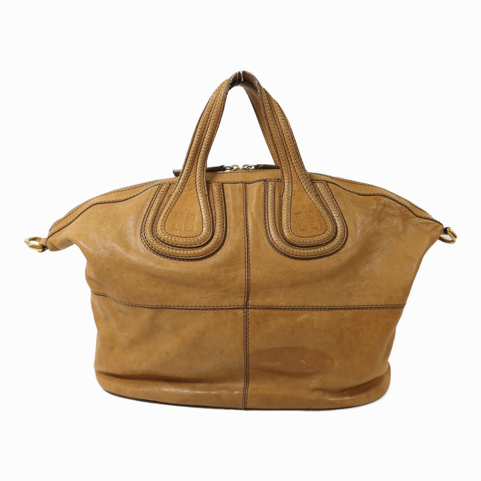 GIVENCHY 牛皮皮革Shoulder Bag金扣手挽肩背兩用袋