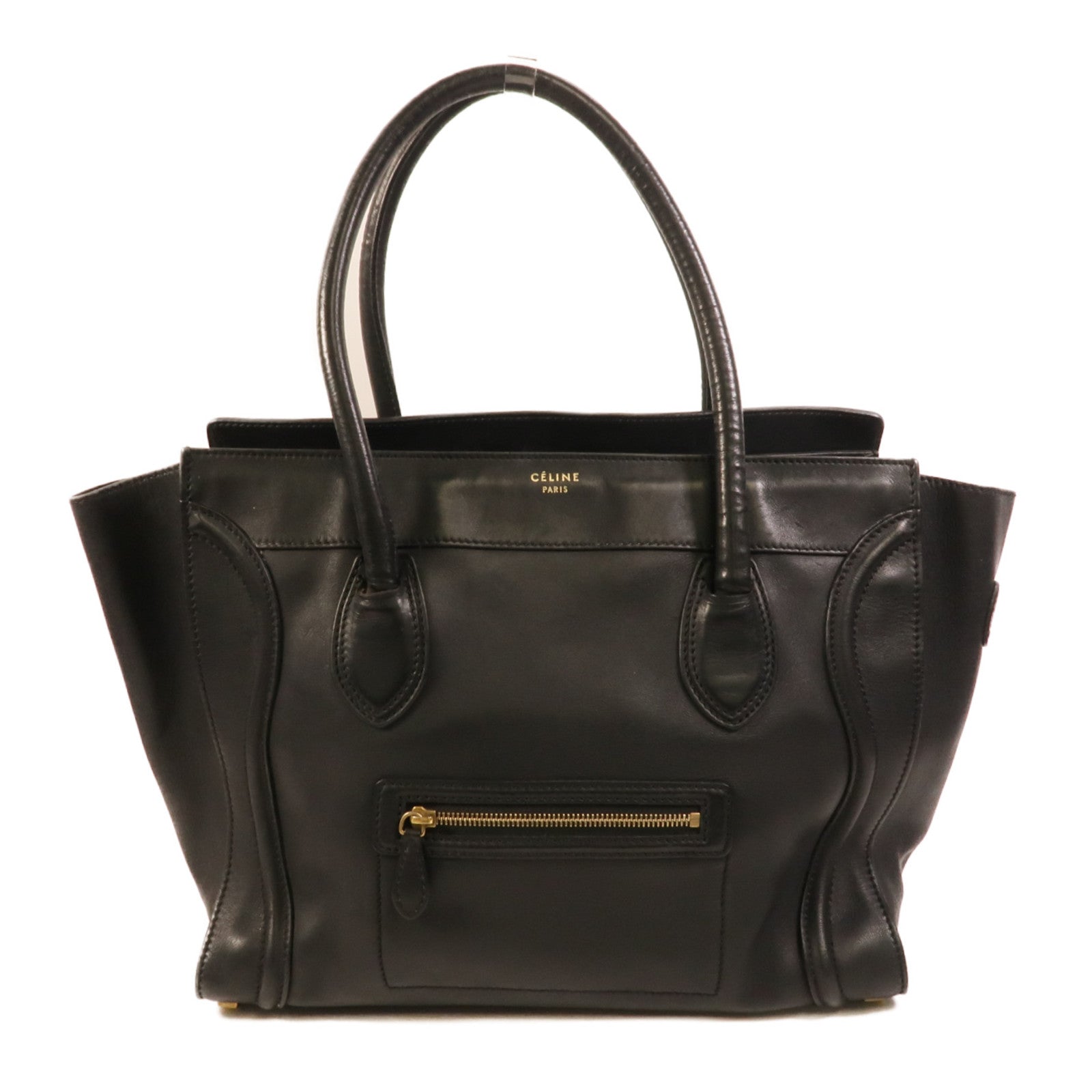 CELINE 牛皮皮革Shoulder Luggage肩背袋