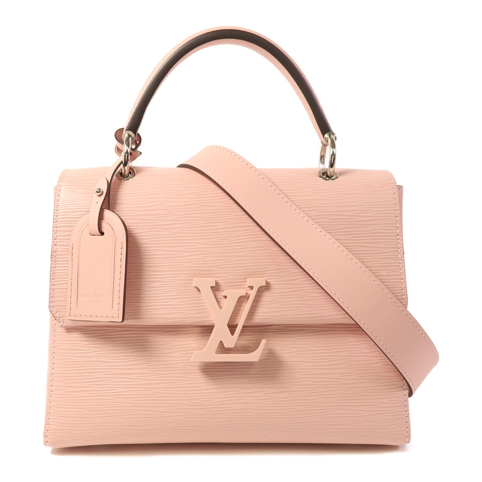 LOUIS VUITTON Epi Grenelle銀扣手挽肩背兩用袋