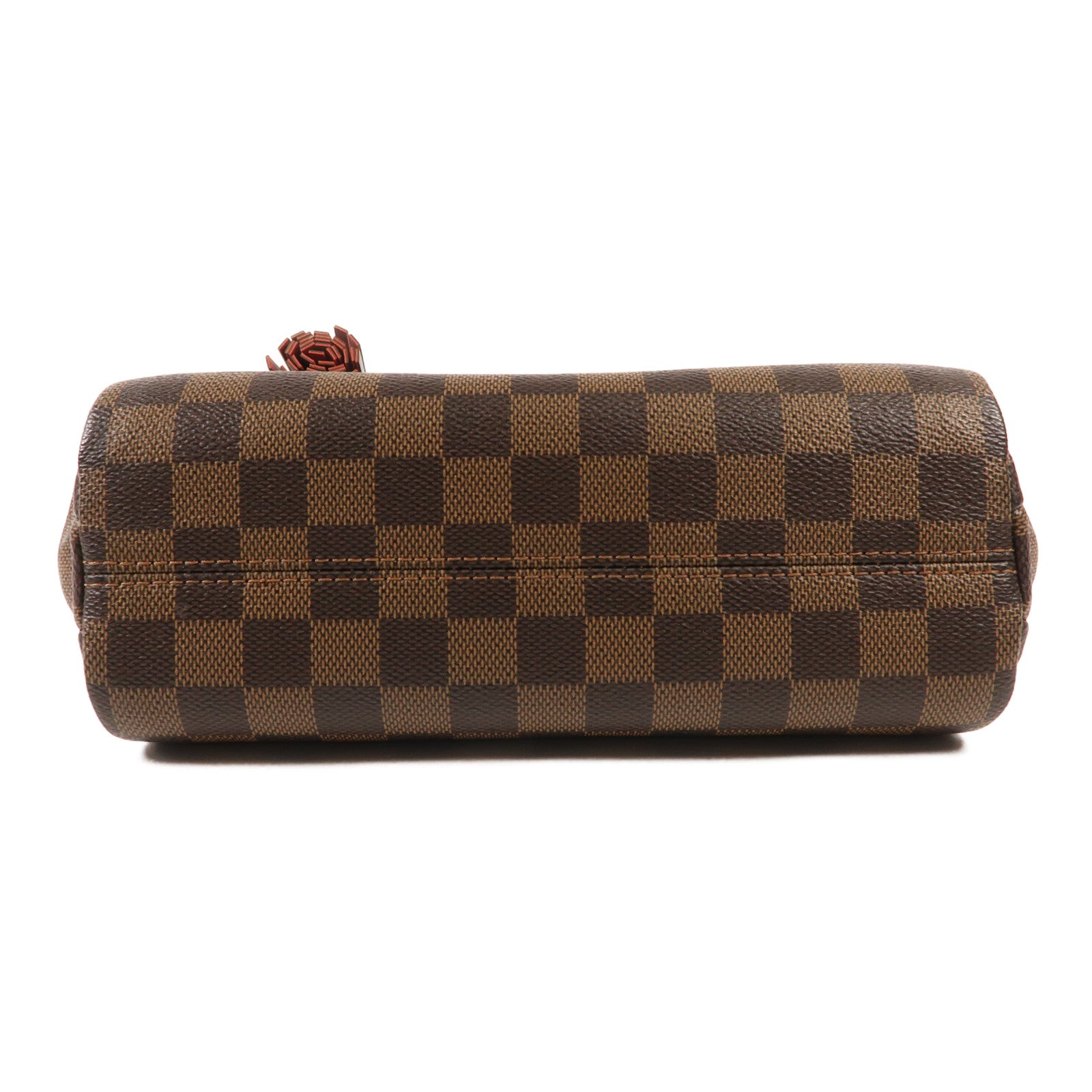 LOUIS VUITTON Damier Croisette金扣手挽肩背兩用袋