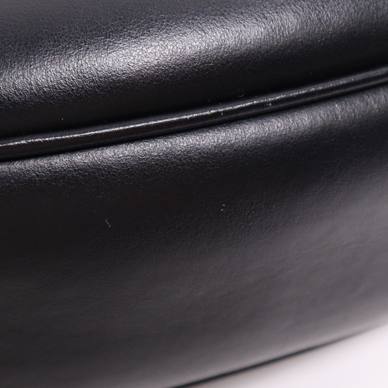 CELINE 牛皮皮革Ava金扣肩背袋