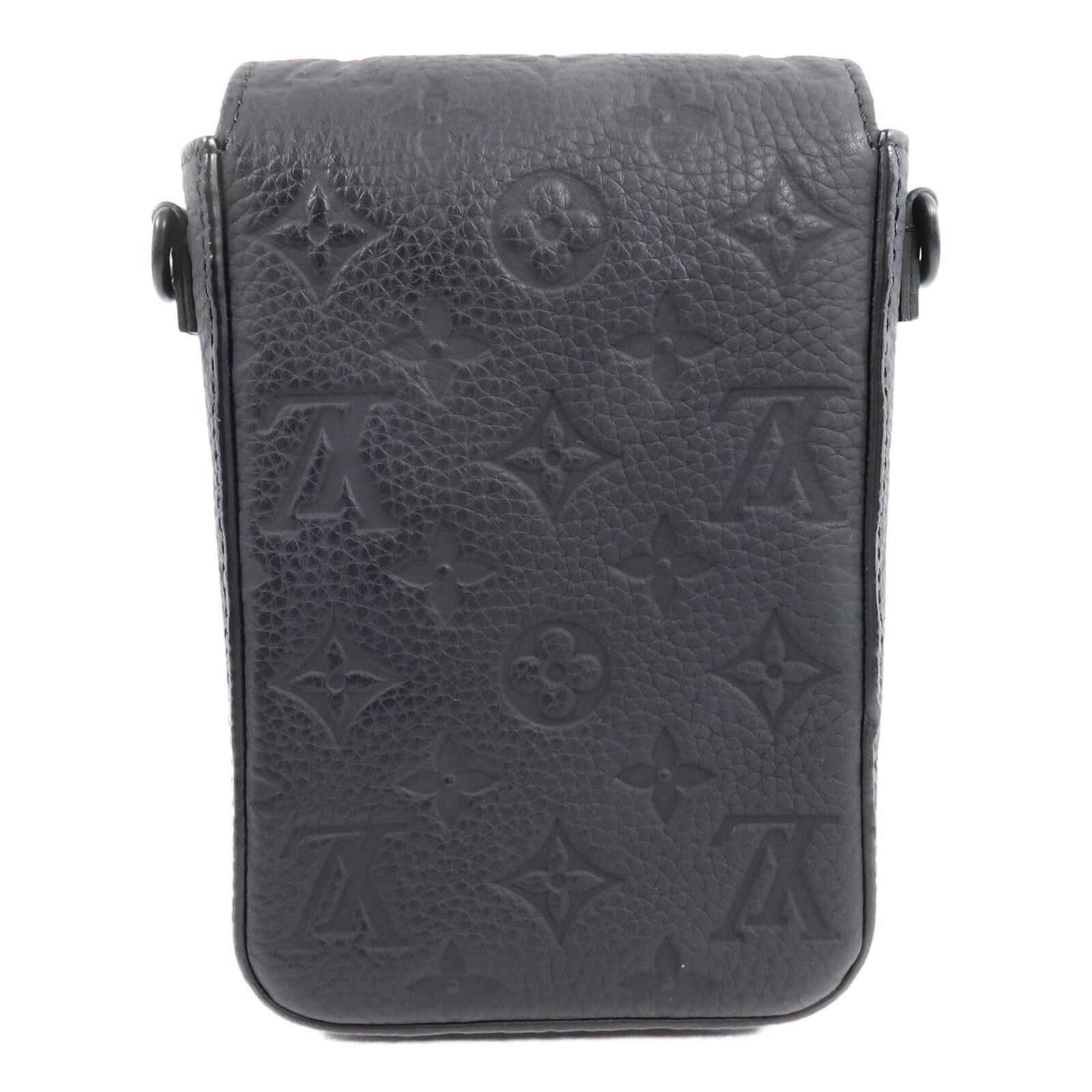 LOUIS VUITTON Monogram Taurillon S-Lock Vertical Wearable肩背袋