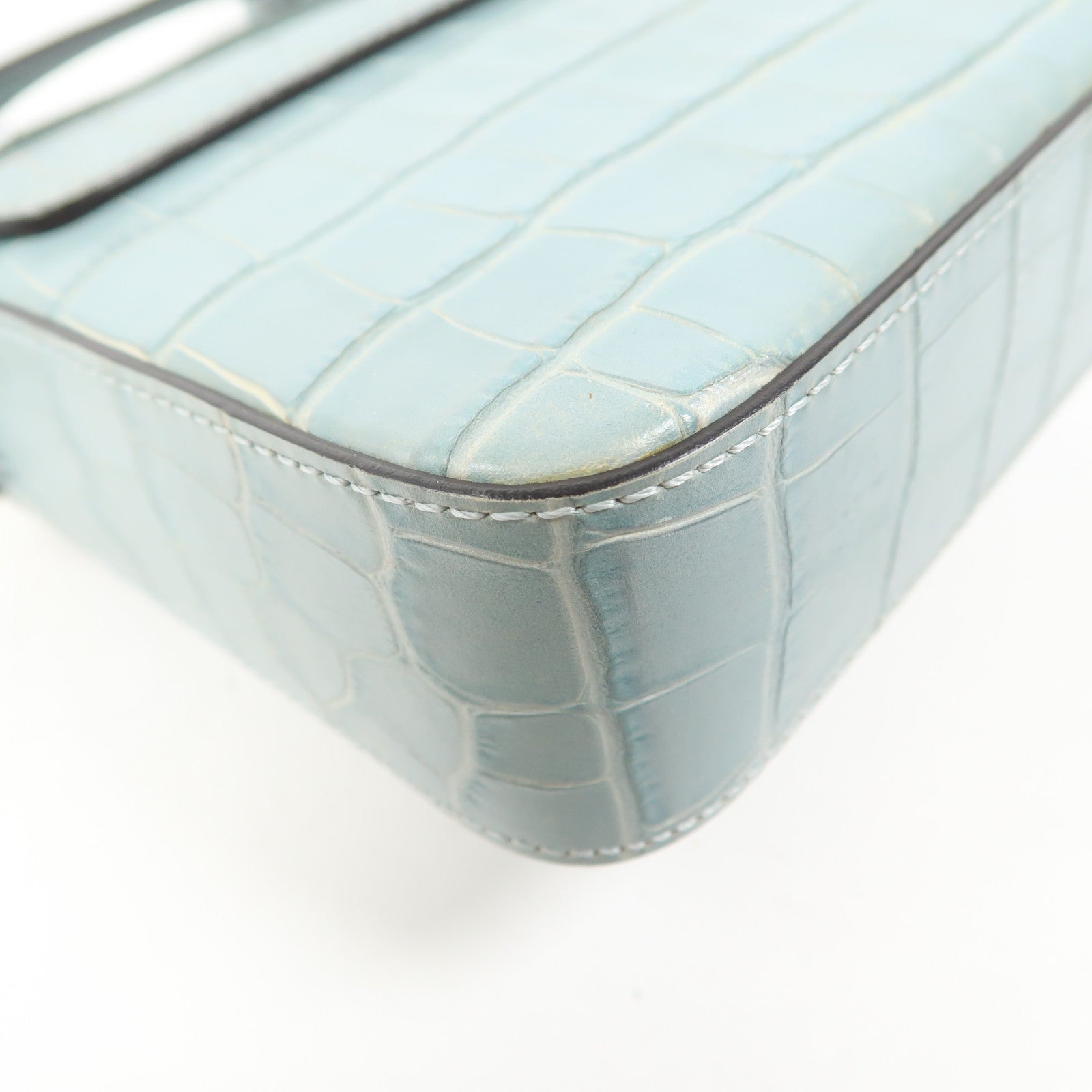 Chloe 牛皮皮革Mini C Bag金扣手挽肩背兩用袋