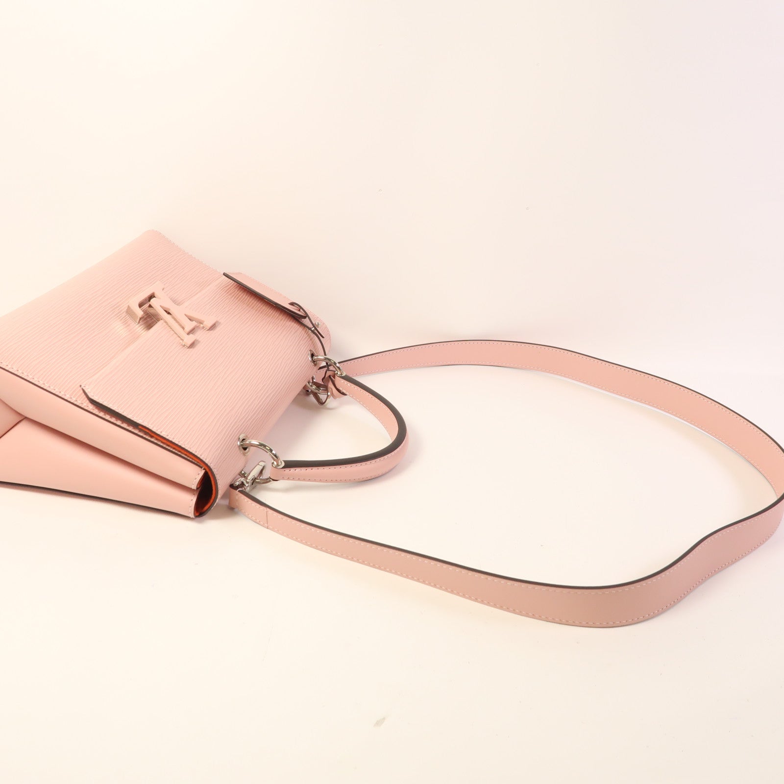 LOUIS VUITTON Epi Grenelle銀扣手挽肩背兩用袋