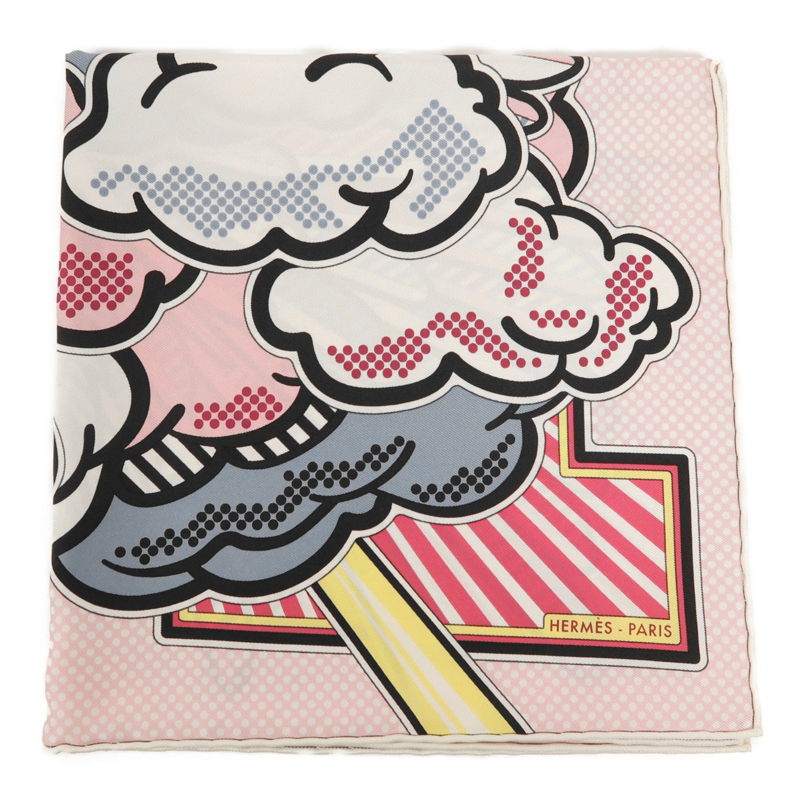 HERMES 絲質Scarf 40x40絲巾