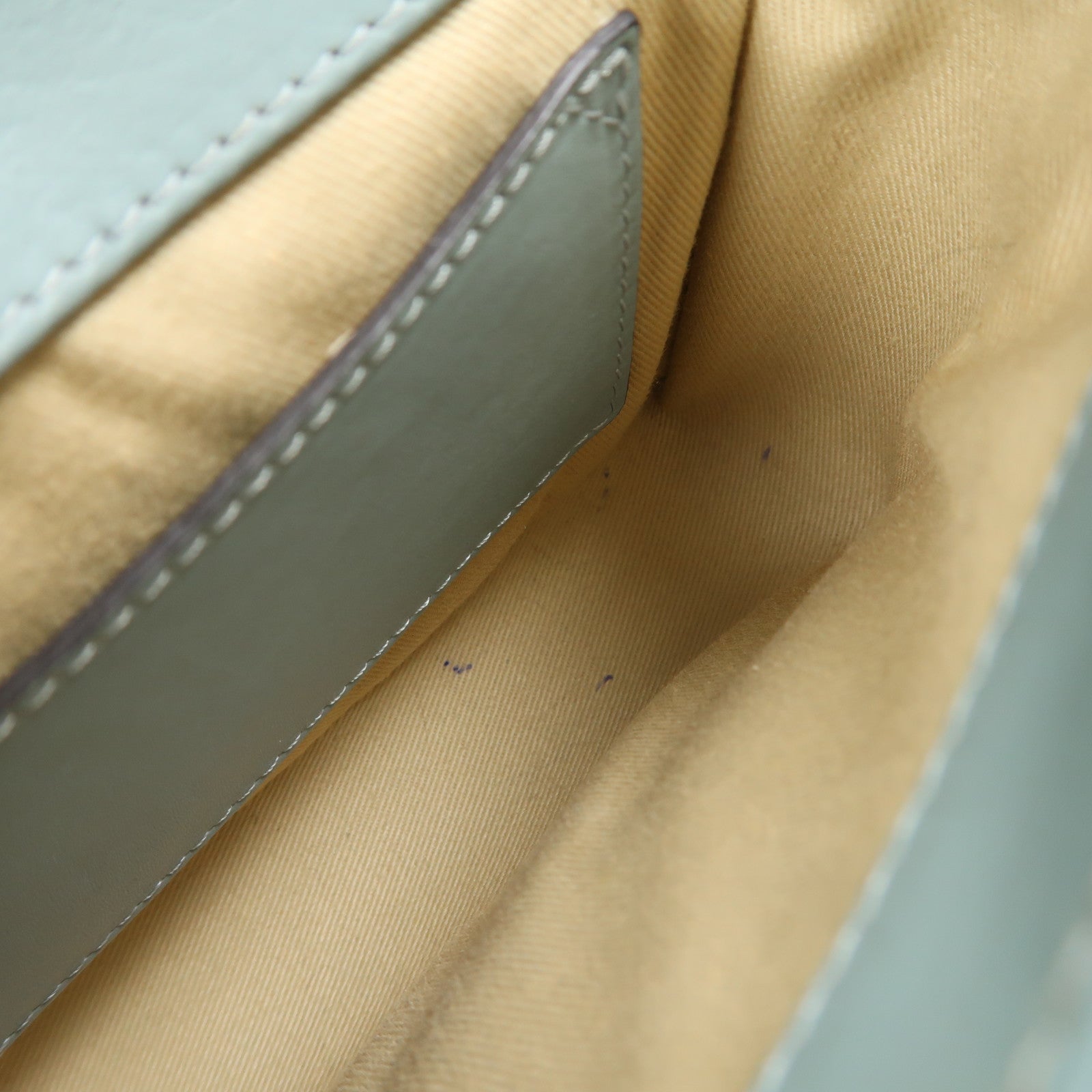 Chloe 牛皮皮革Mini C Bag金扣手挽肩背兩用袋