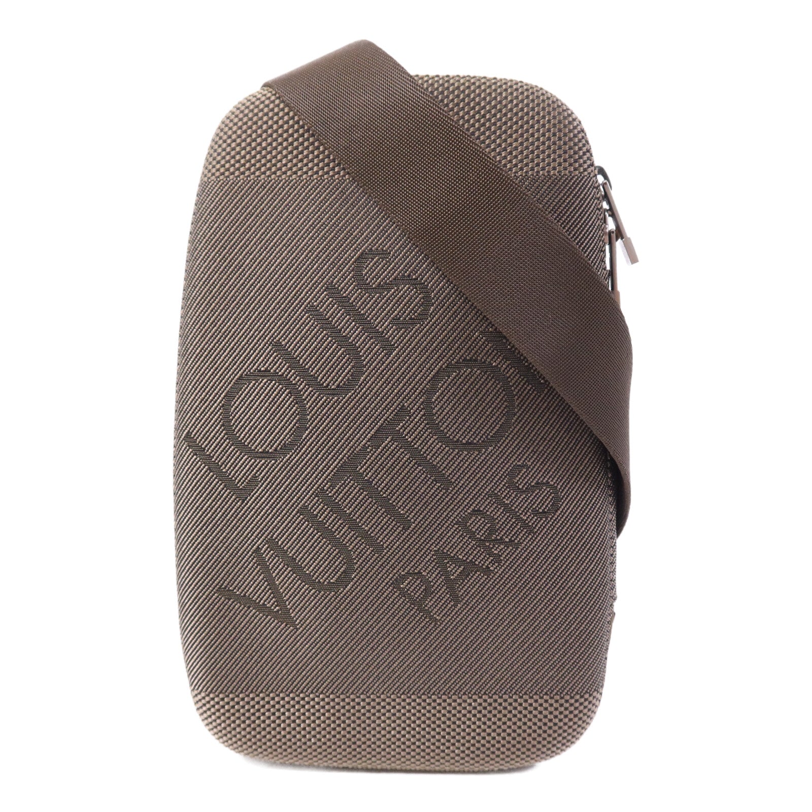 LOUIS VUITTON Damier Geant Mage Sling Bag銀扣腰包
