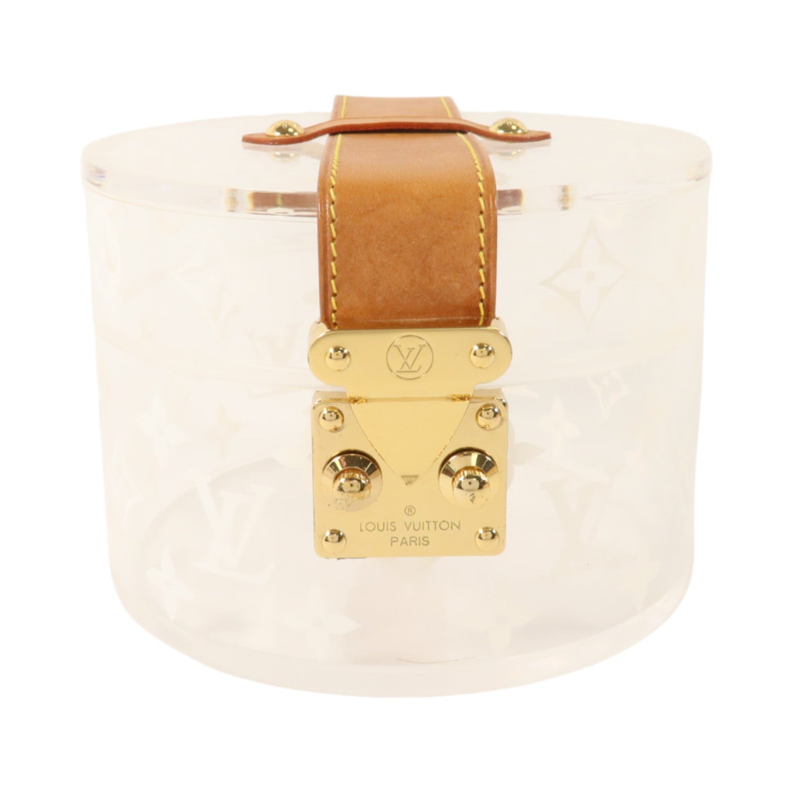 LOUIS VUITTON PVC Scott Case金扣收纳盒