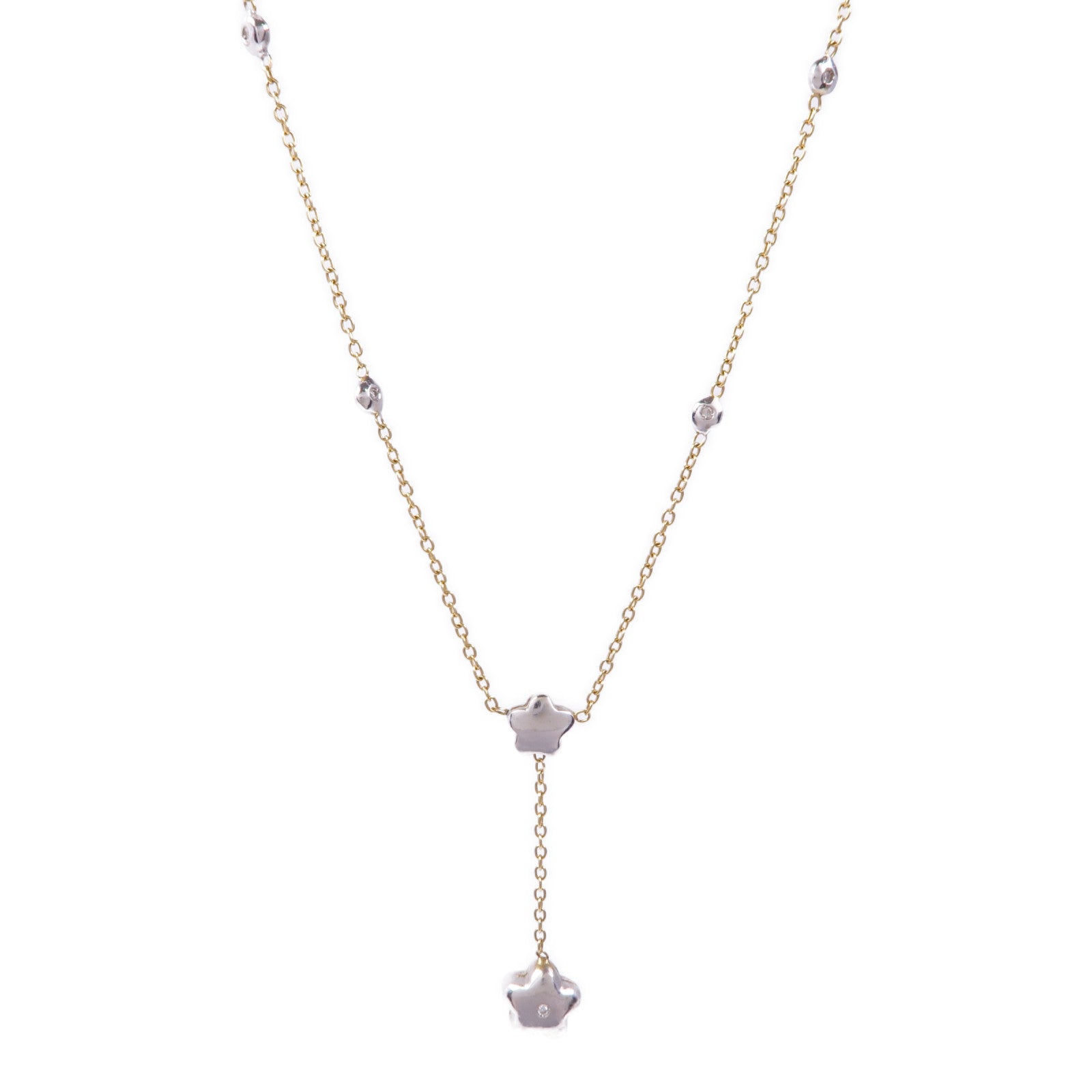 JEWELRY 18K黃金/白金Diamond Necklace鑽石項鍊