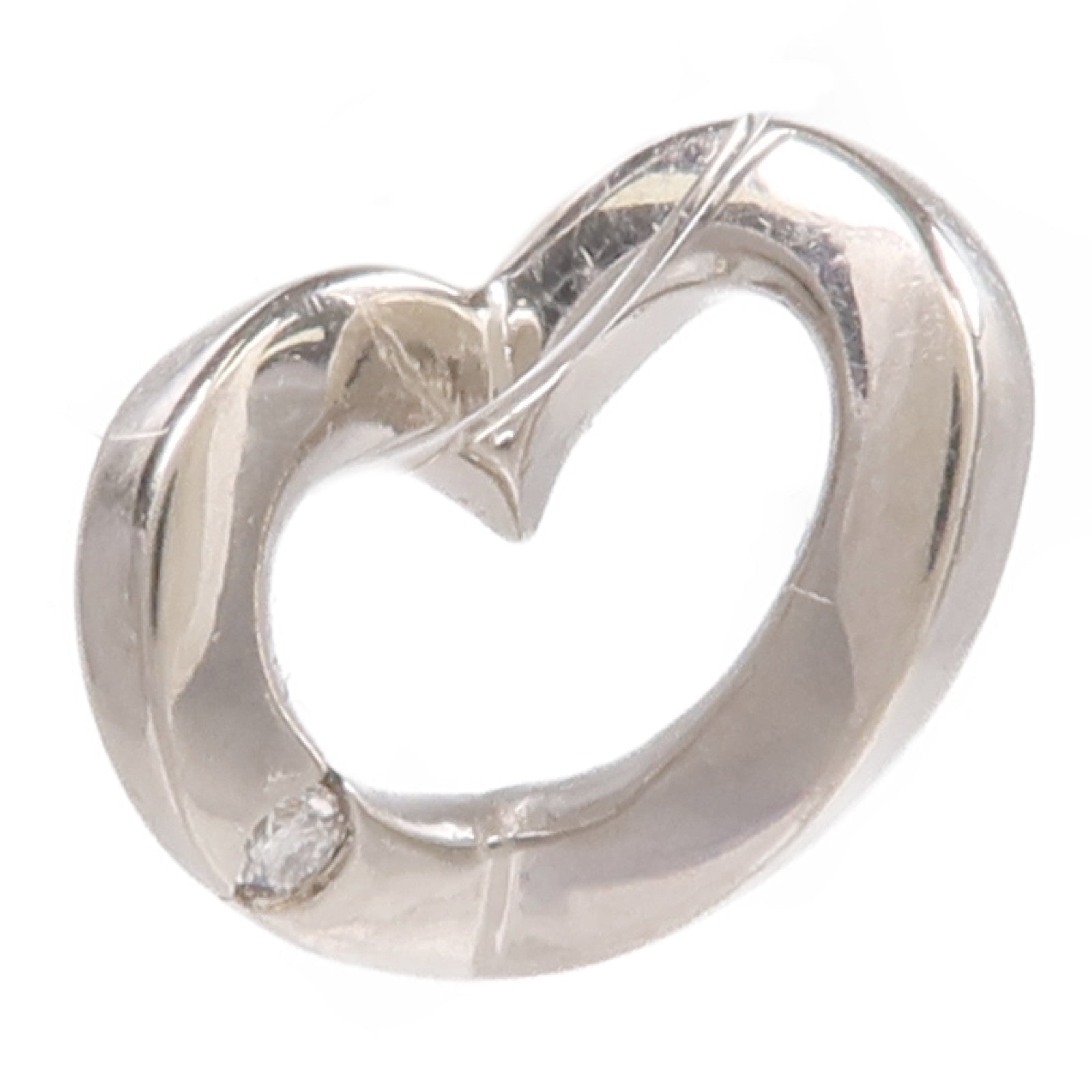 JEWELRY 14K白金Diamond Pendant Top鑽石吊墜