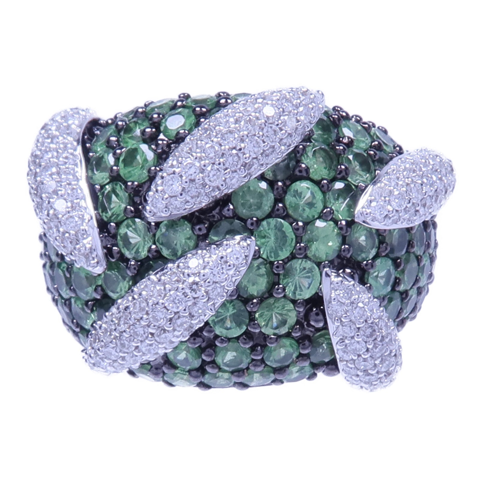 JEWELRY 18K白金Diamond Ring鑽石戒指US#3.75