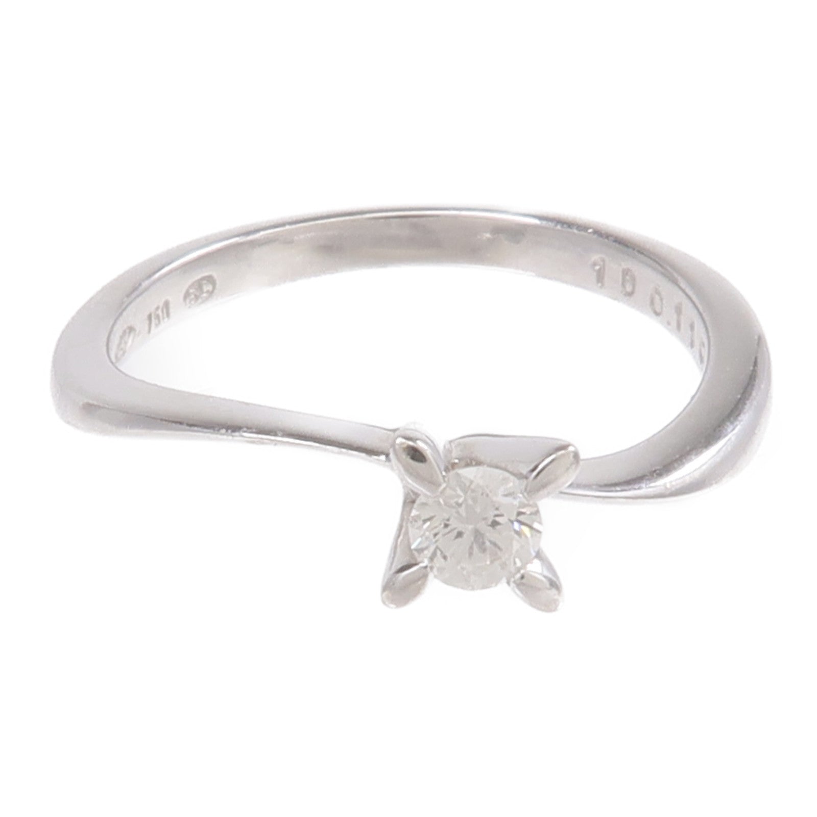 JEWELRY 18K白金Diamond Ring鑽石戒指US#5