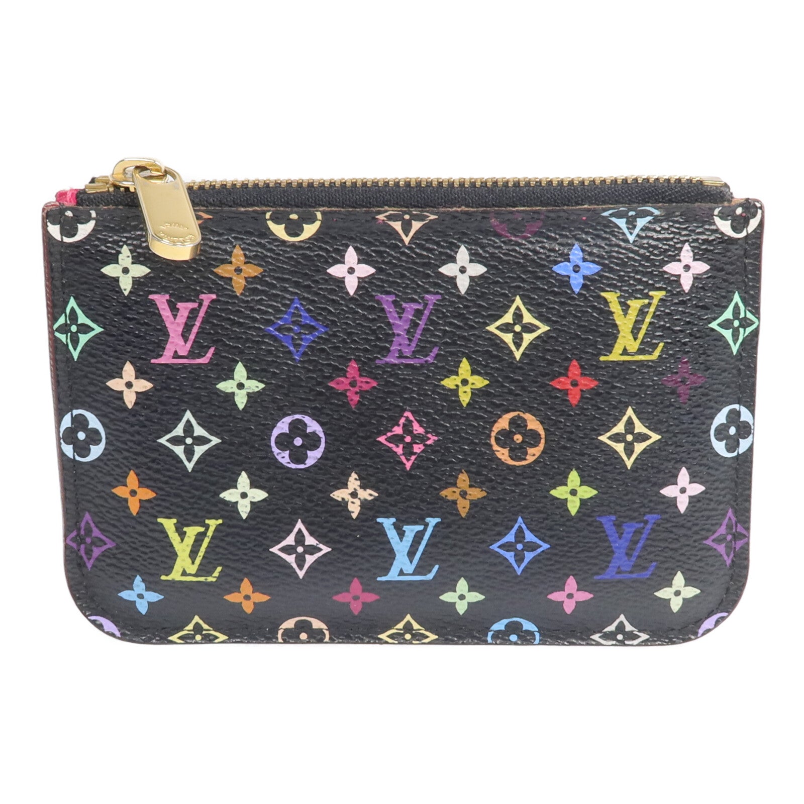 LOUIS VUITTON Monogram Multicolore Card Case金扣卡片套