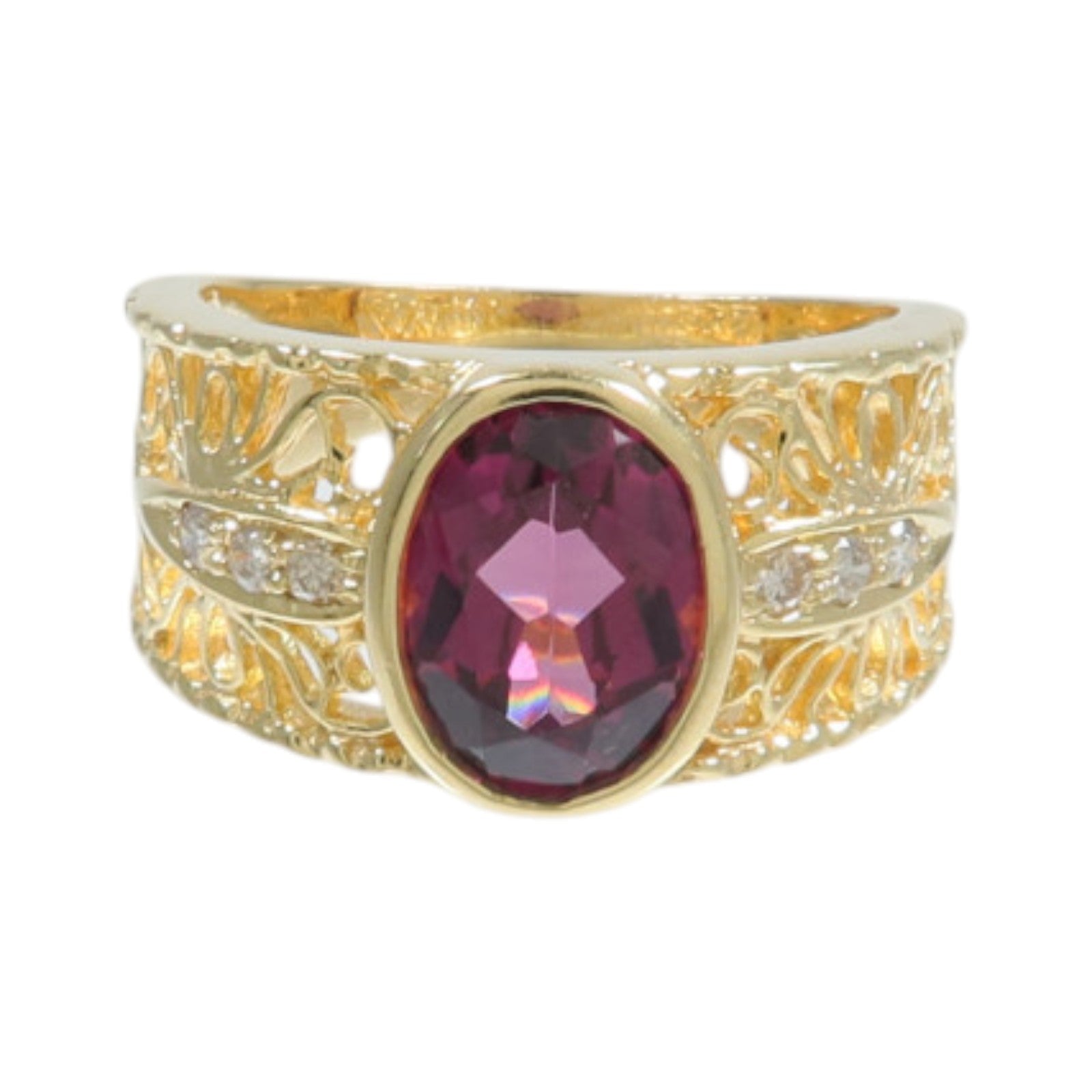 JEWELRY 18K黃金Color Stone Ring彩色寶石戒指