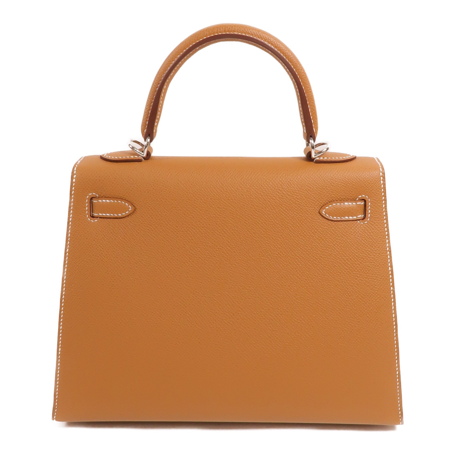 HERMES Epsom Sellier皮革Kelly 25手挽肩背兩用袋Gold