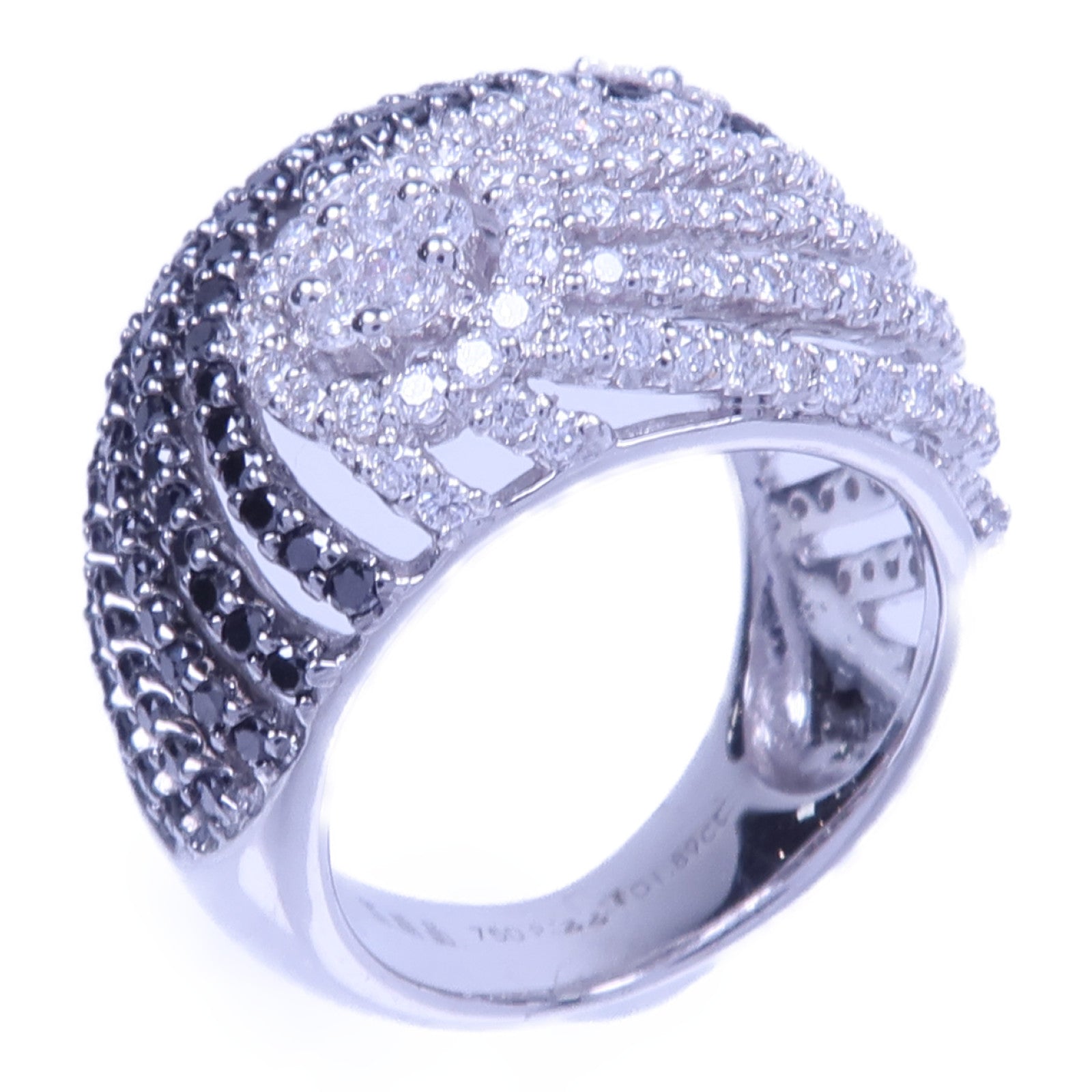 JEWELRY 【激減優惠】18K白金Diamond Ring鑽石戒指US#5