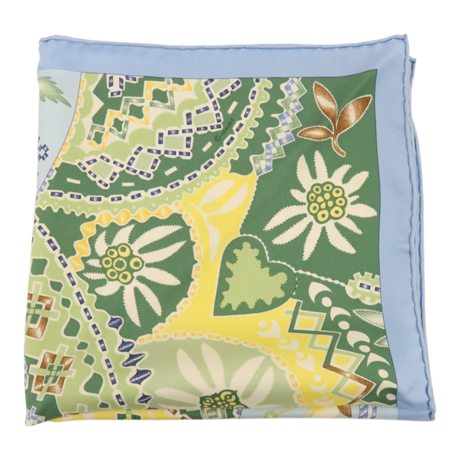 HERMES 絲質Scarf 40x40cm絲巾